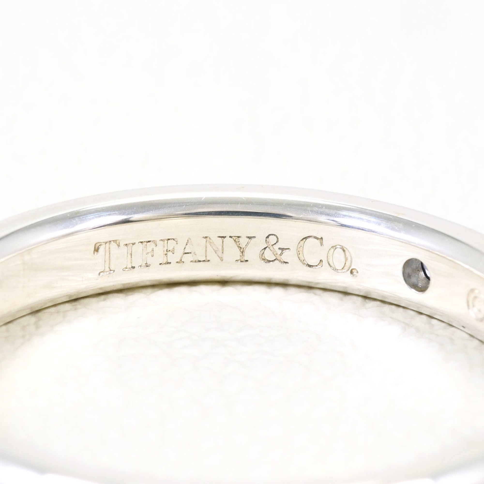 Tiffany Silver Silver 925 Band Ring (Pre-Owned)
