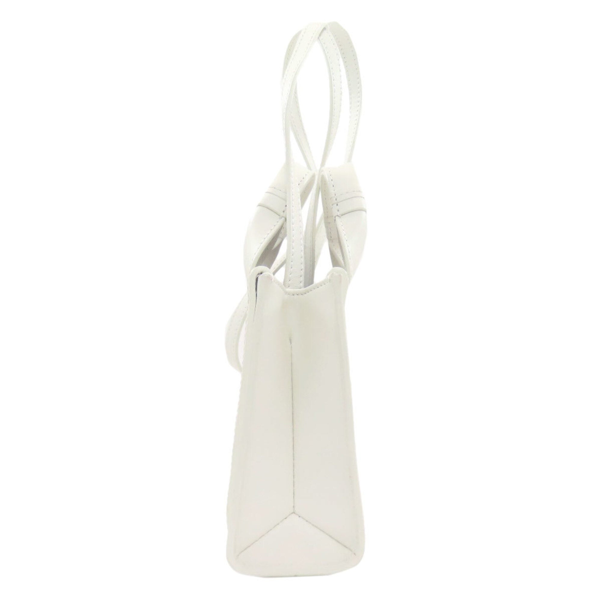 Chloé White Leather Handbag (Pre-Owned)