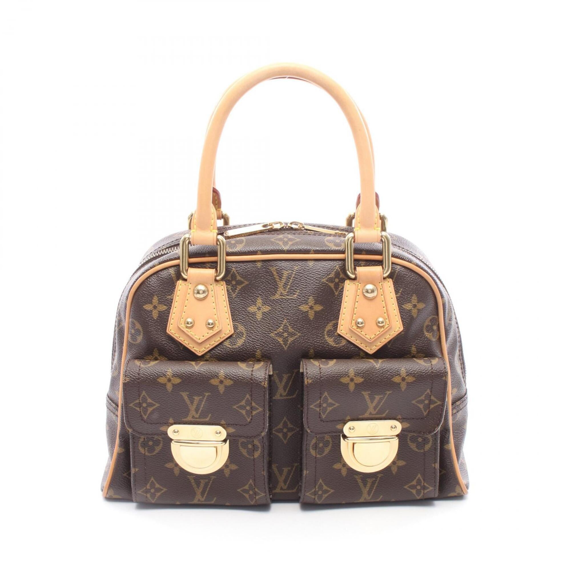 Louis Vuitton Brown Pvc Handbag (Pre-Owned)