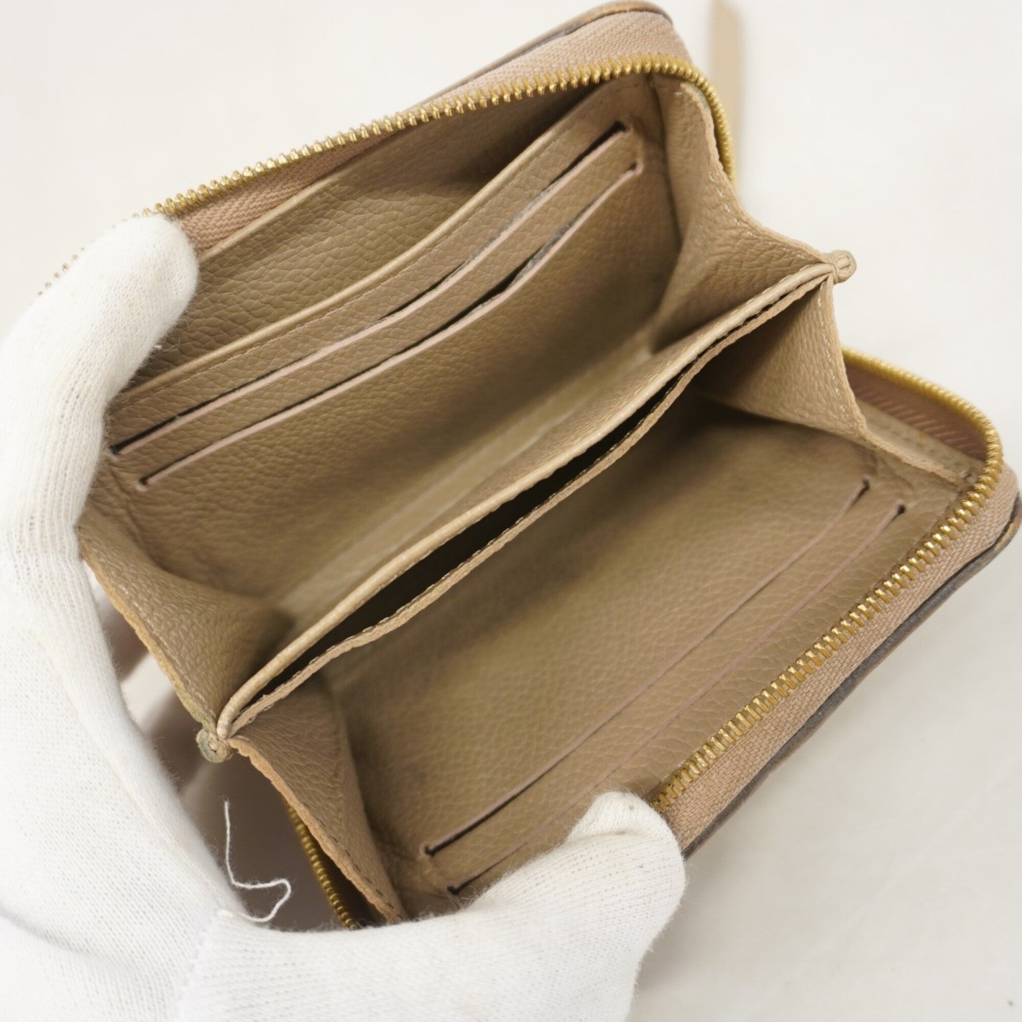 Louis Vuitton Tourterelle Coin Purse/Coin Case (Pre-Owned)