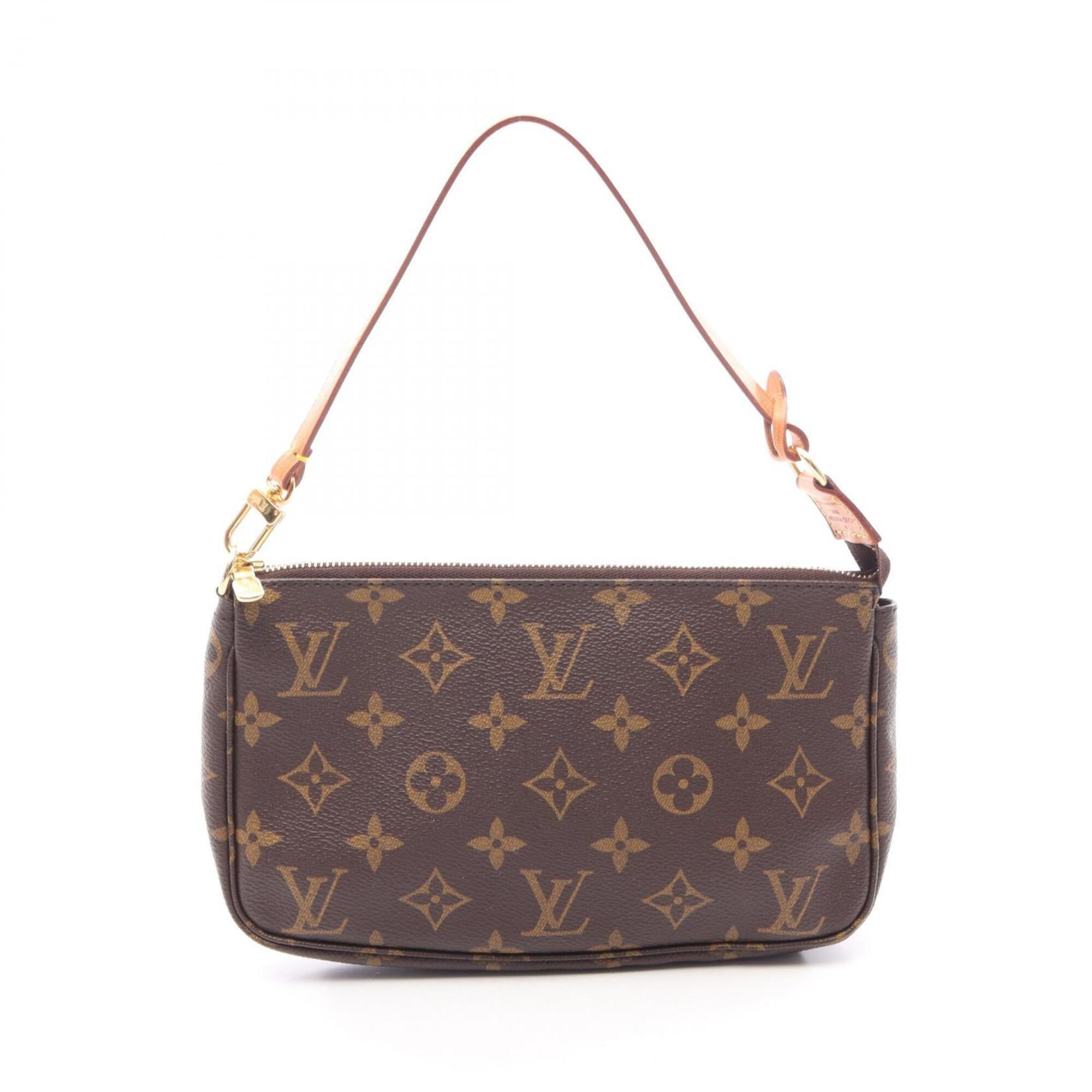 Louis Vuitton Monogram Brown Monogram Leather Handbag (Pre-Owned)