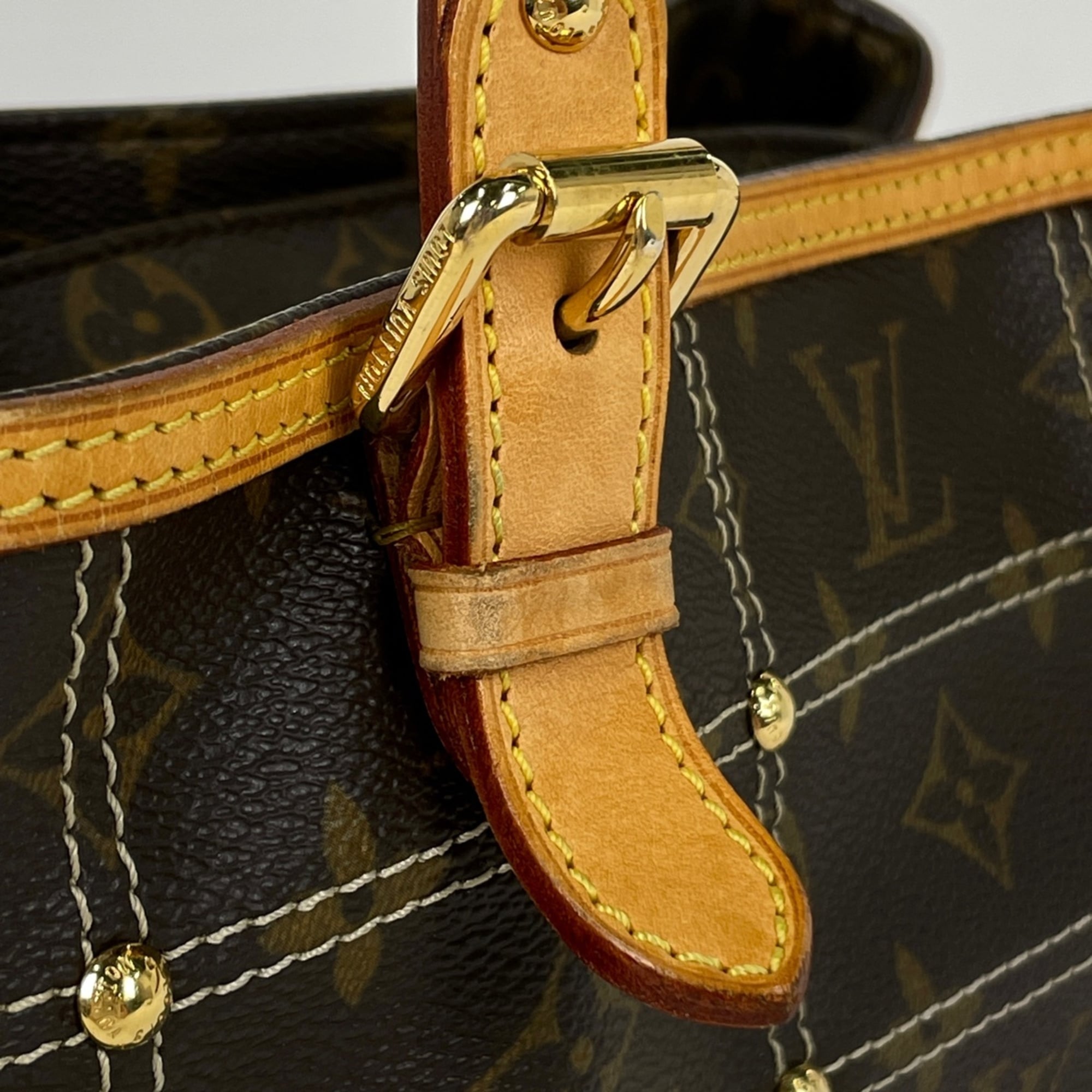 Louis Vuitton Brown Monogram Handbag Shoulder Bag (Pre-Owned)