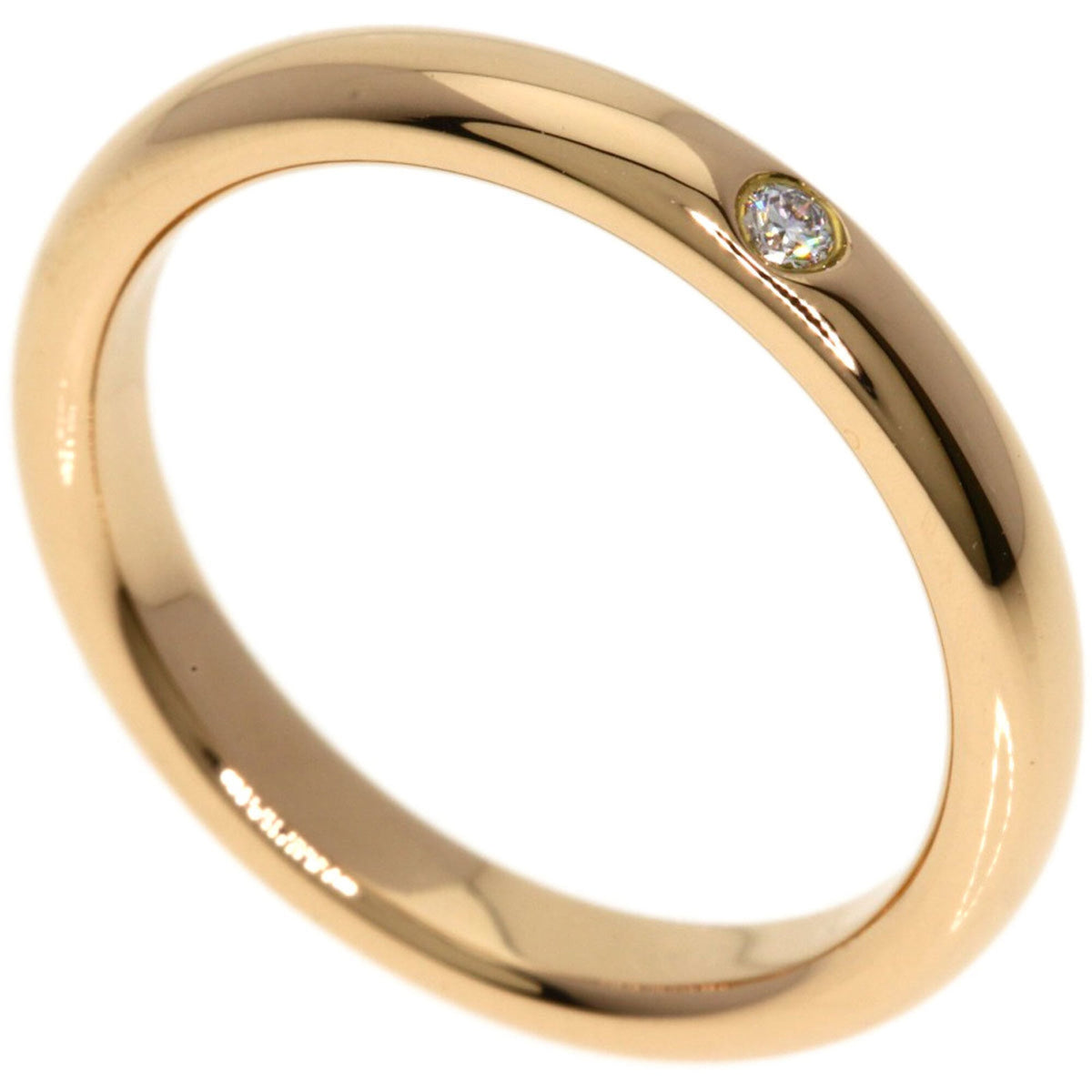 Tiffany Pink Gold (18K) Band Ring (Pre-Owned)