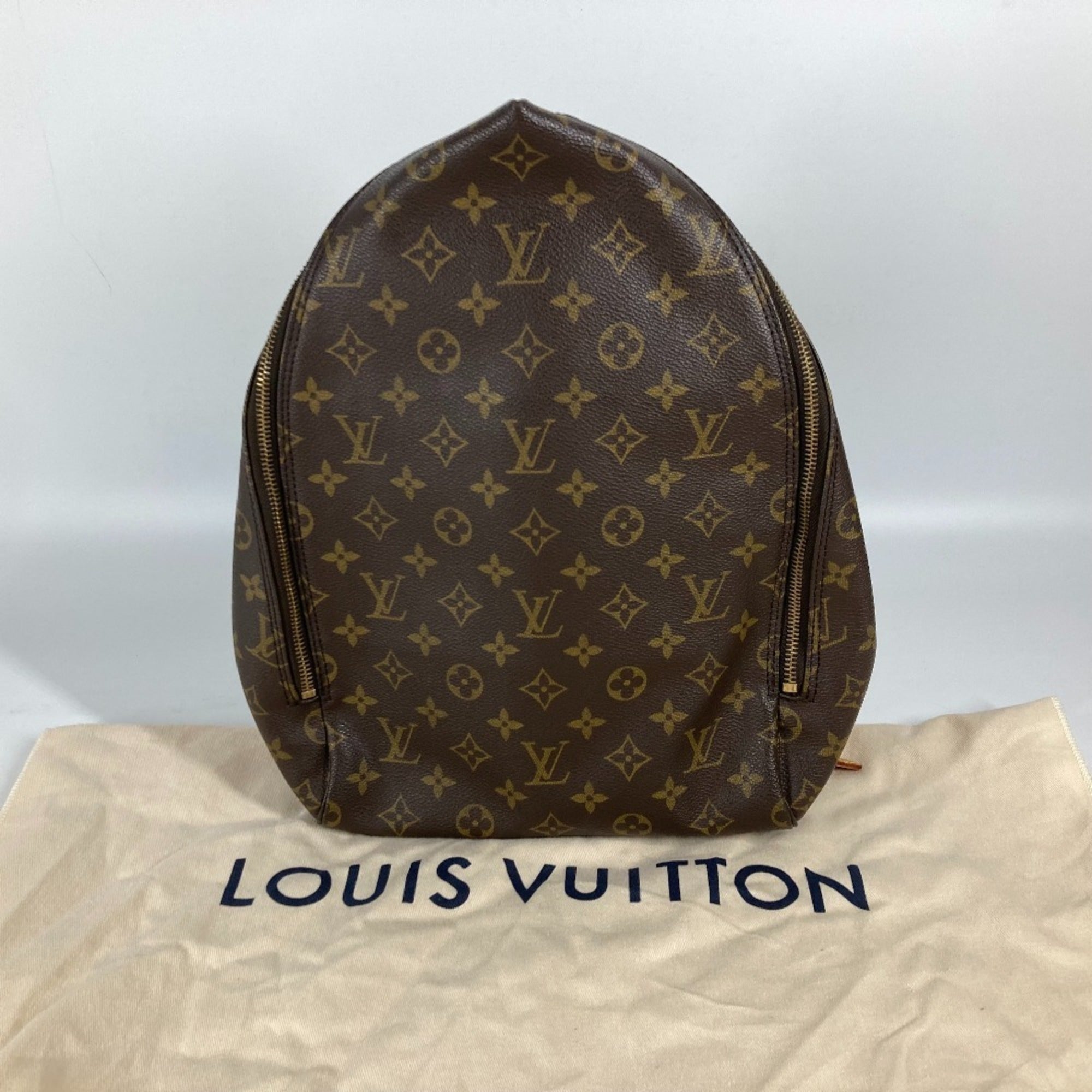 Louis Vuitton Brown Monogram Canvas Backpack (Pre-Owned)