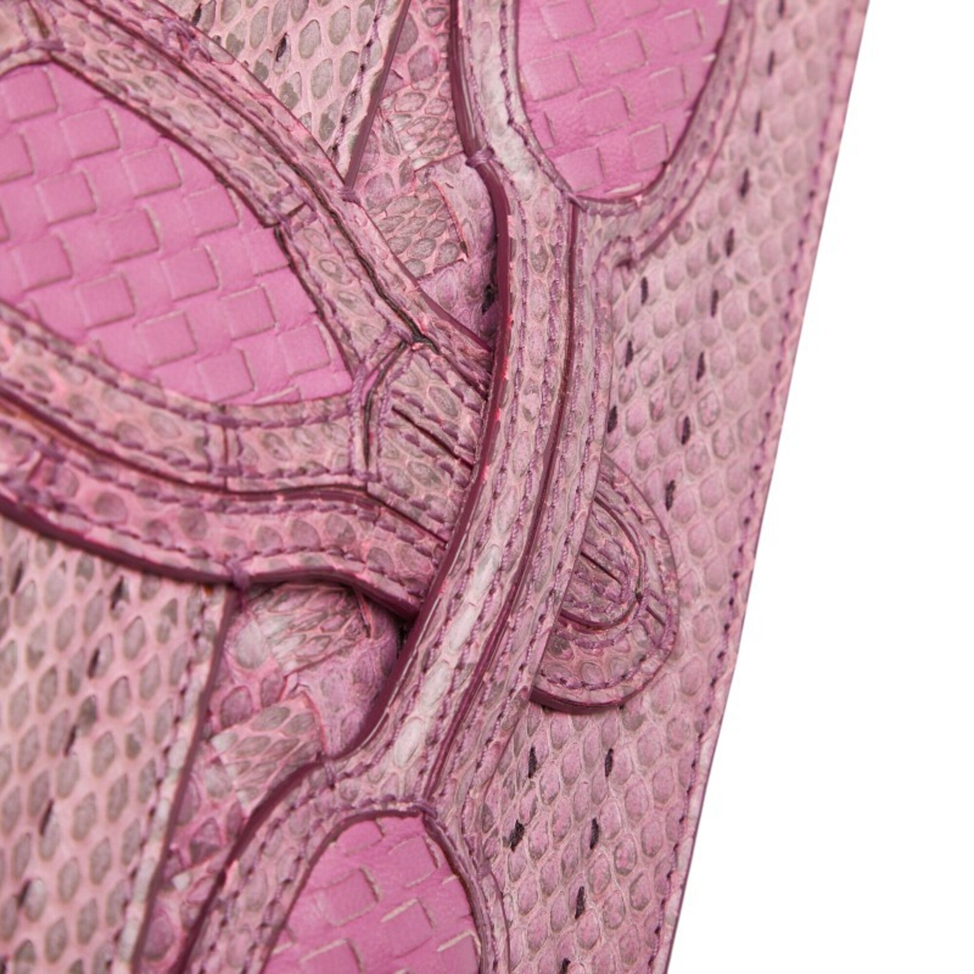 Bottega Veneta Pink Leather Shoulder Bag (Pre-Owned)