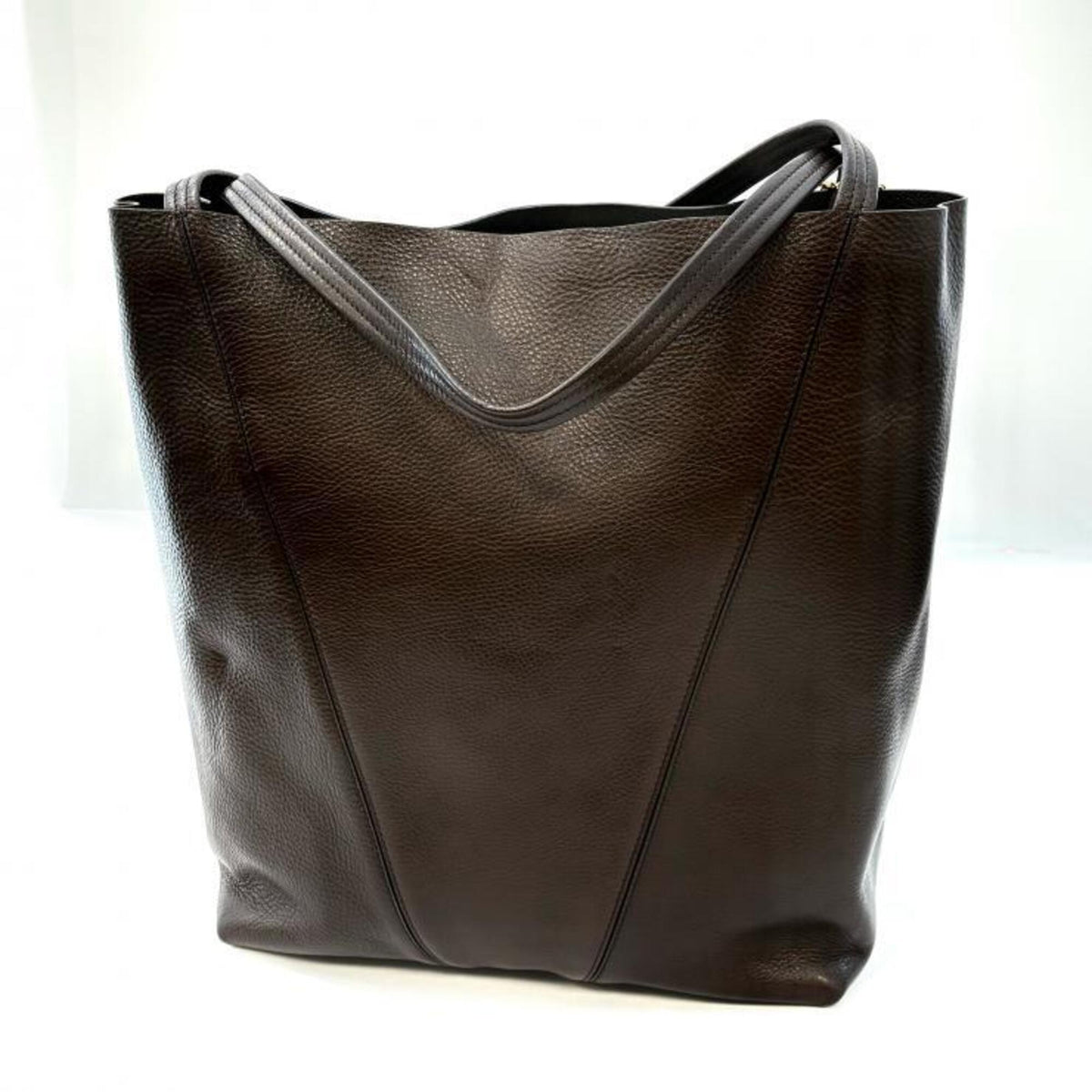 Chloé Brown Leather Tote Bag (Pre-Owned)