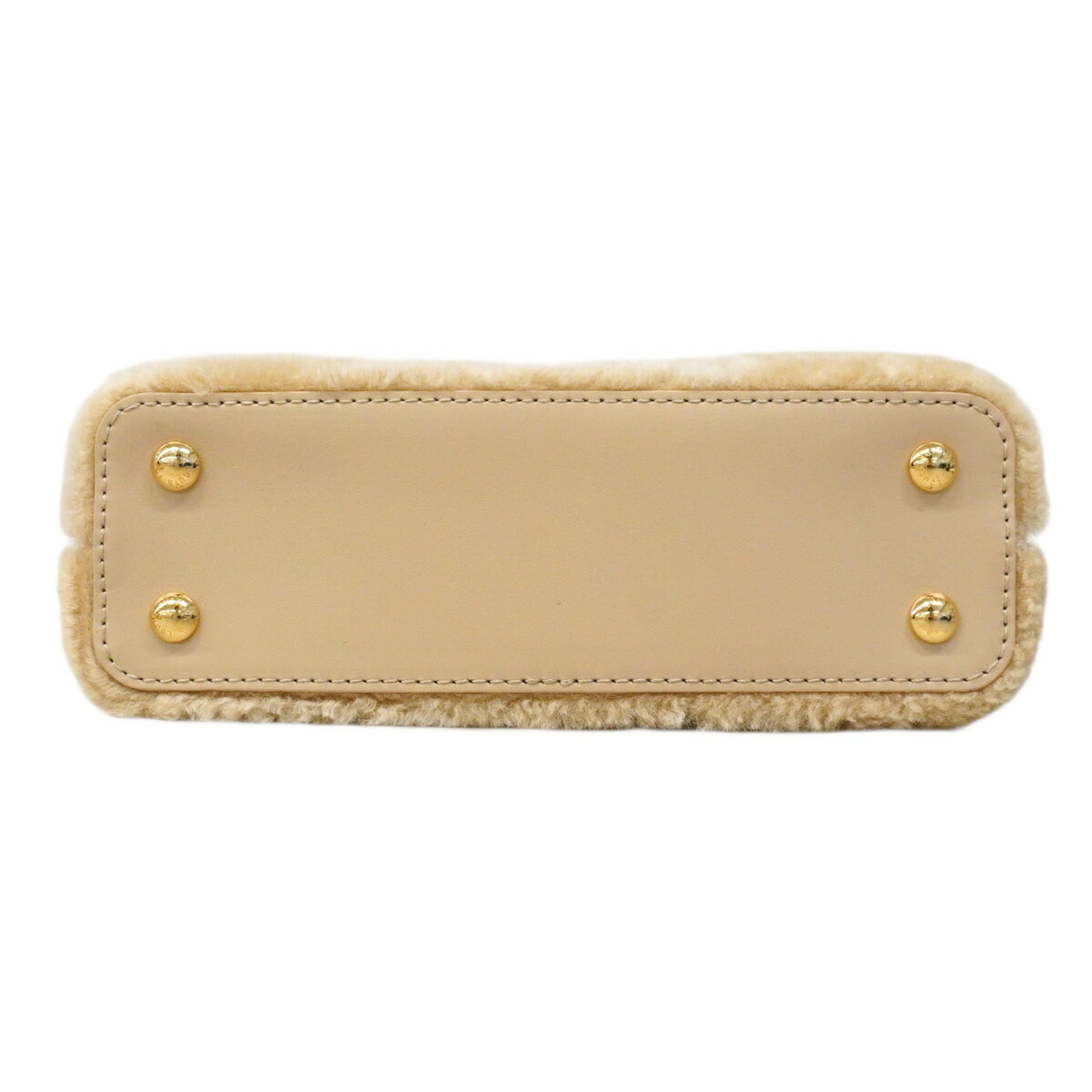 Louis Vuitton Cream Handbag (Pre-Owned)