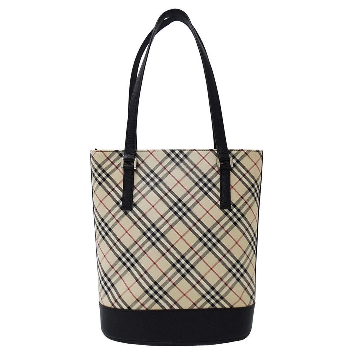 Burberry Beige Canvas Tote Bag (Pre-Owned)