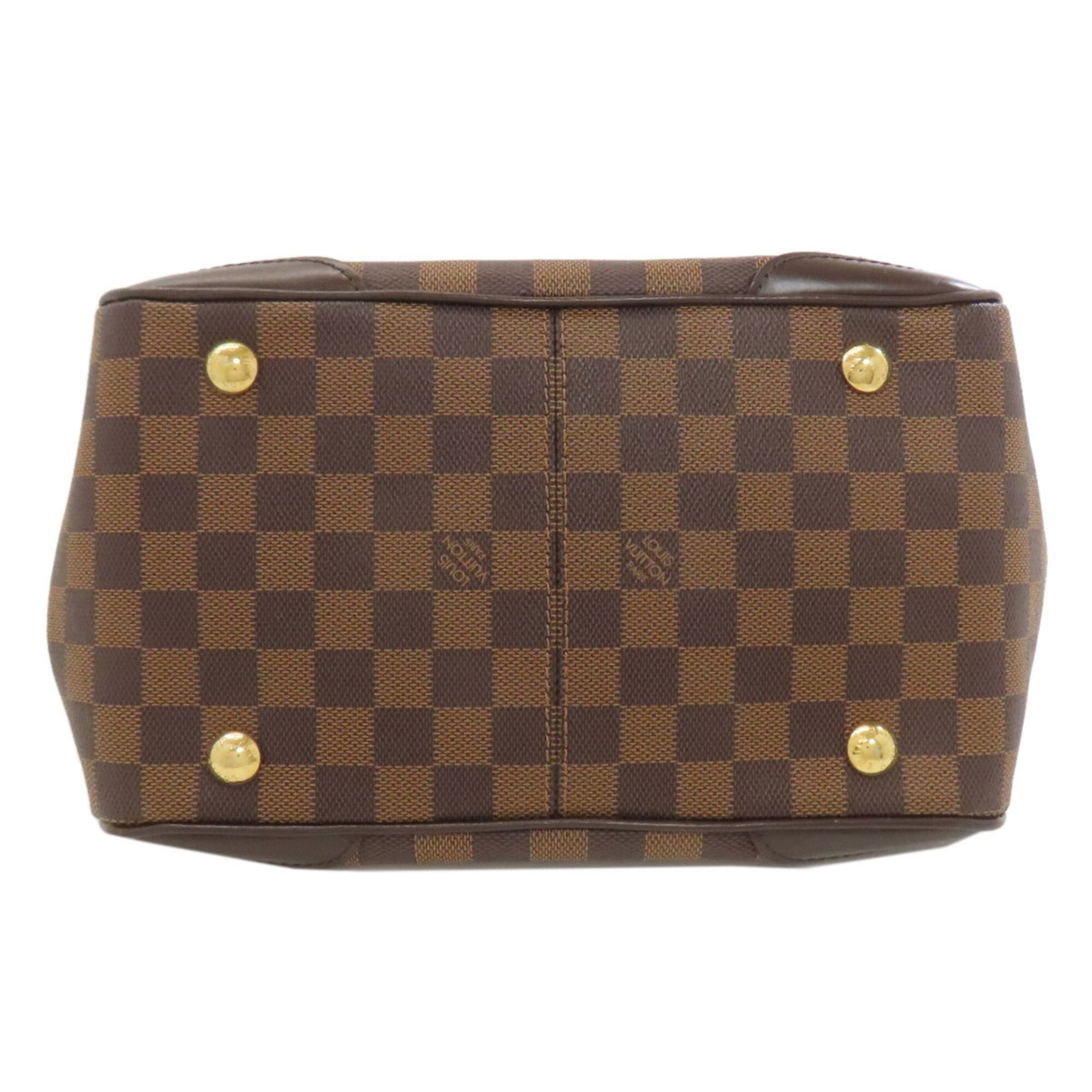 Louis Vuitton Brown Damier Canvas Ebene Damier Canvas Handbag (Pre-Owned)