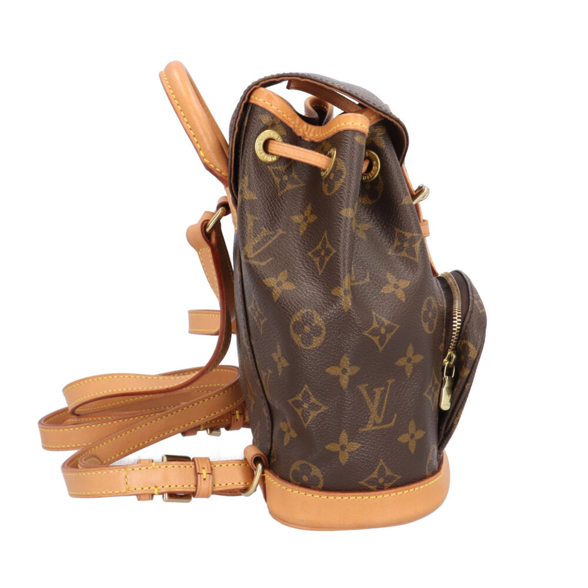 Louis Vuitton Brown Monogram Canvas Backpack (Pre-Owned)