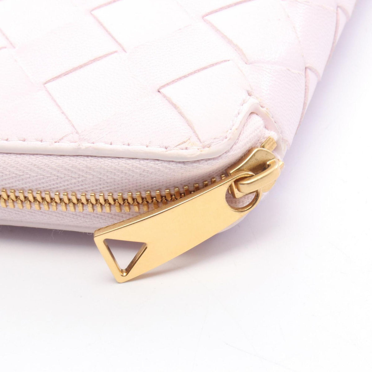 Bottega Veneta Pink Leather Wallet (Bi-Fold) (Pre-Owned)