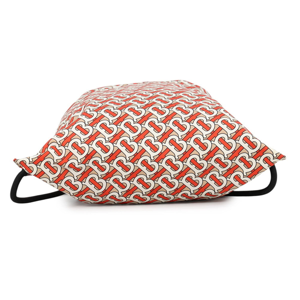 Burberry Beige Orange White Nylon Backpack (Pre-Owned)