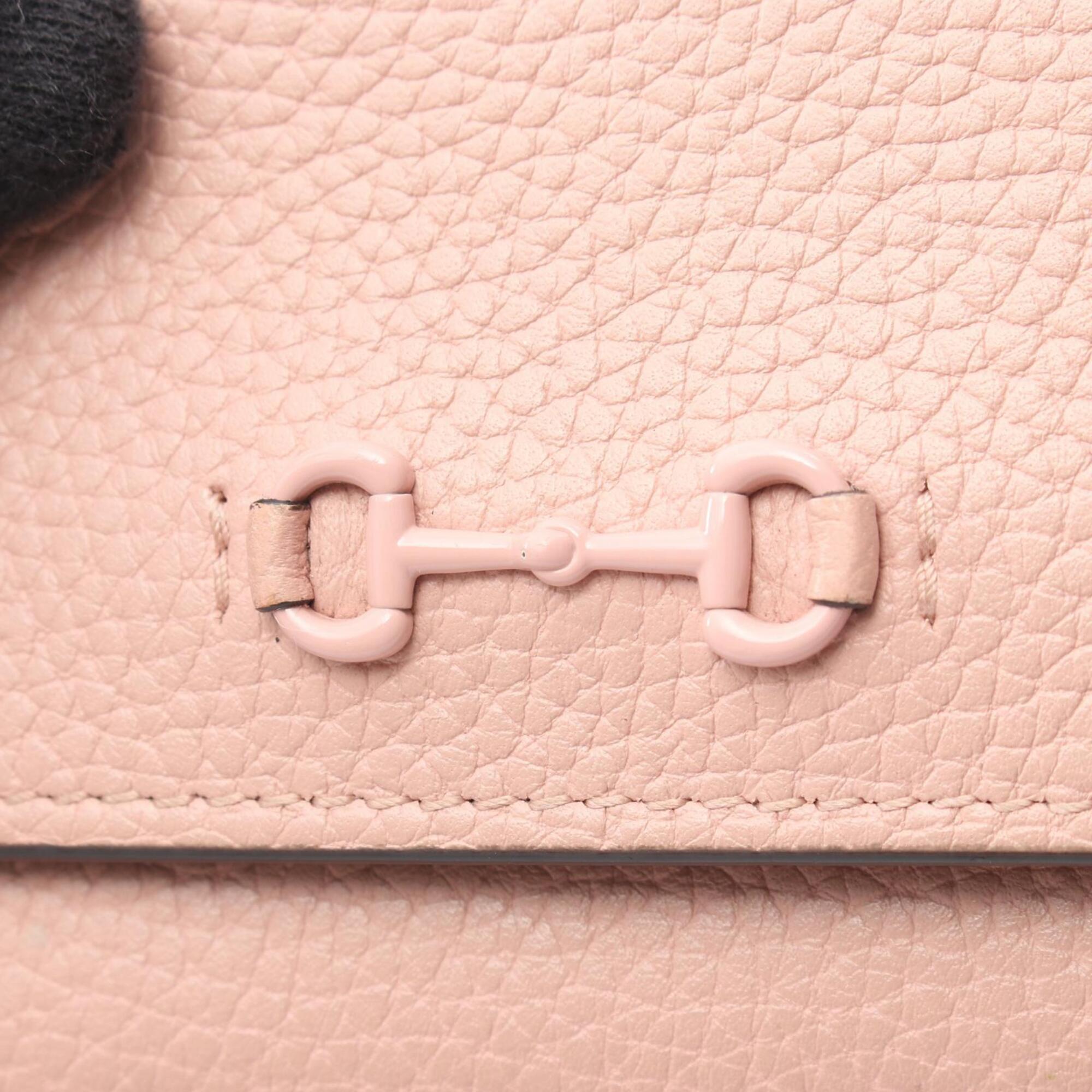 Gucci Pink Leather Wallet (Bi-Fold) (Pre-Owned)