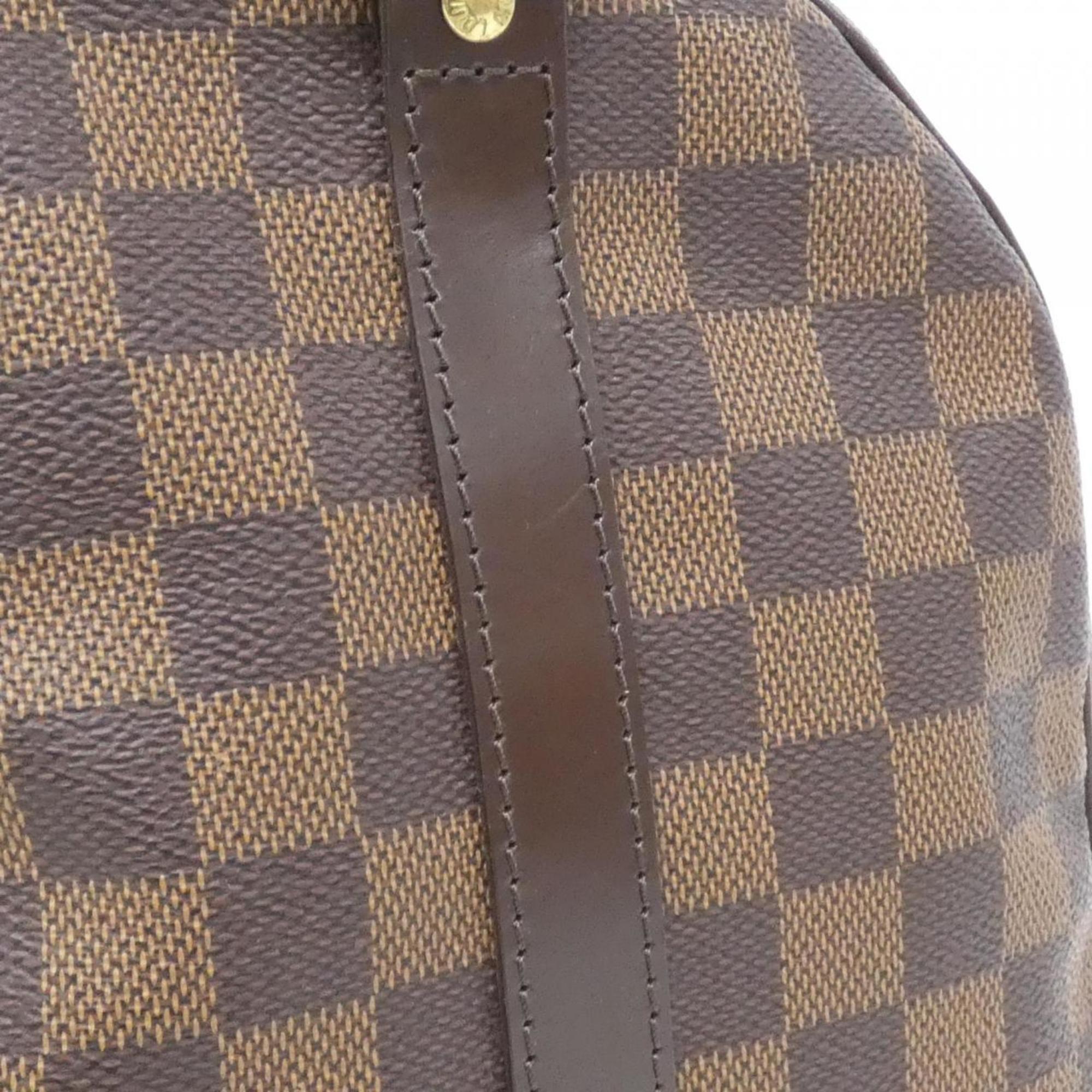 Louis Vuitton Ebene Coated Canvas Boston Bag (Pre-Owned)
