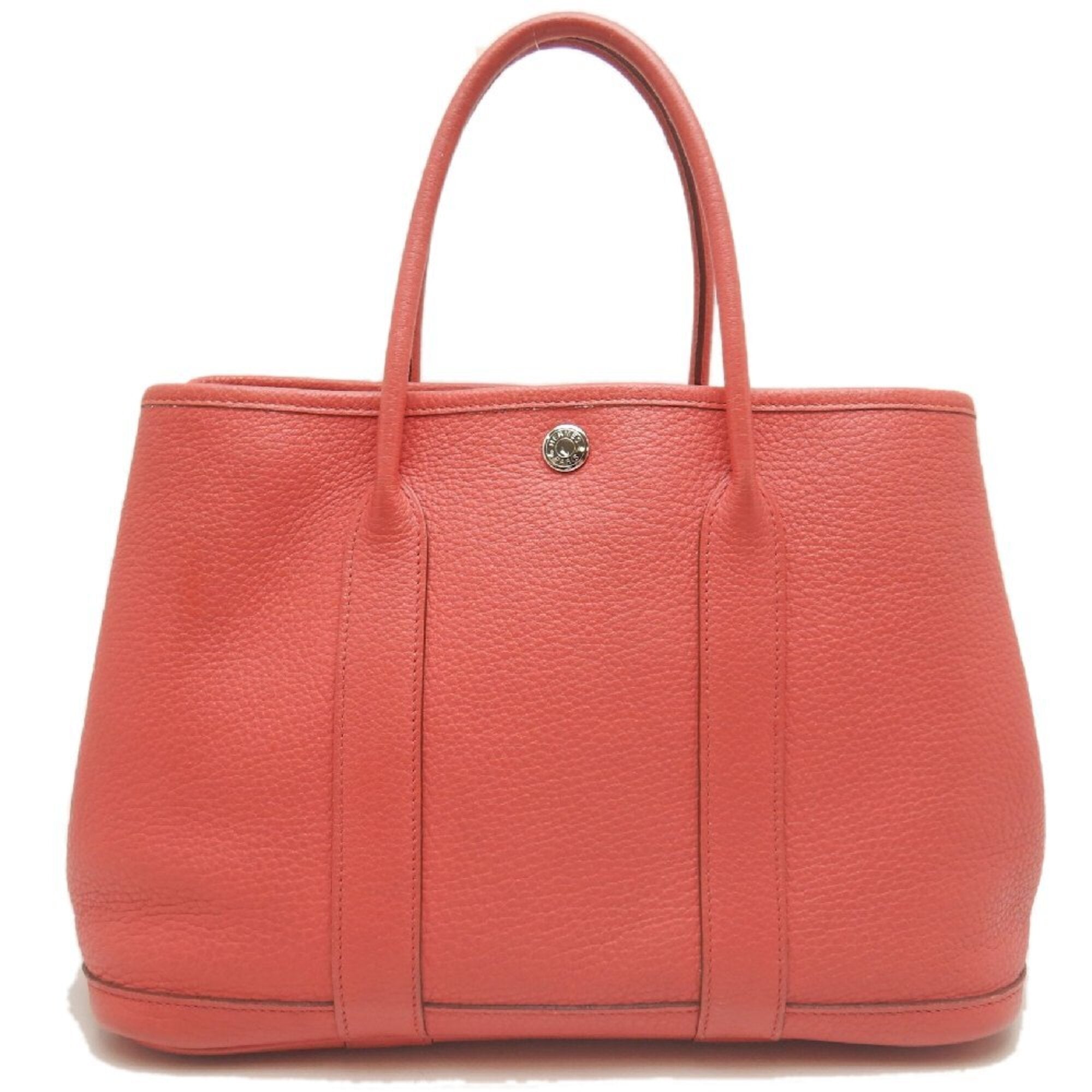 Hermes Garden Bougainvillier Negonda Leather Handbag (Pre-Owned)