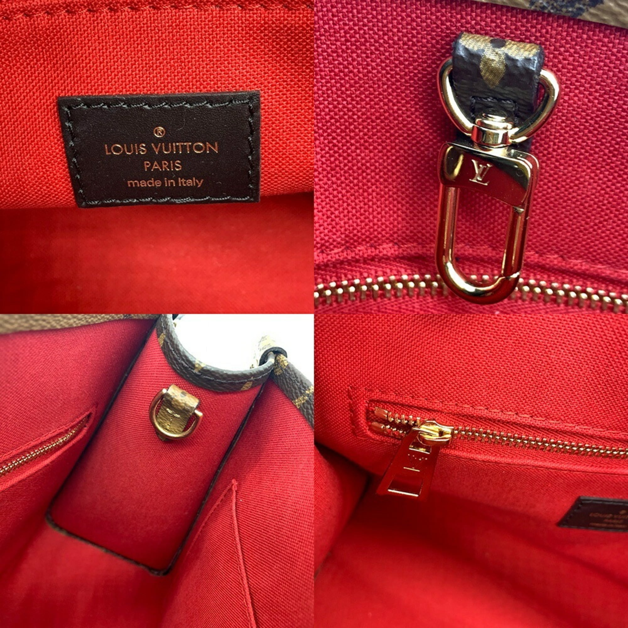 Louis Vuitton Brown Monogram Reverse Monogram Reverse Tote Bag (Pre-Owned)