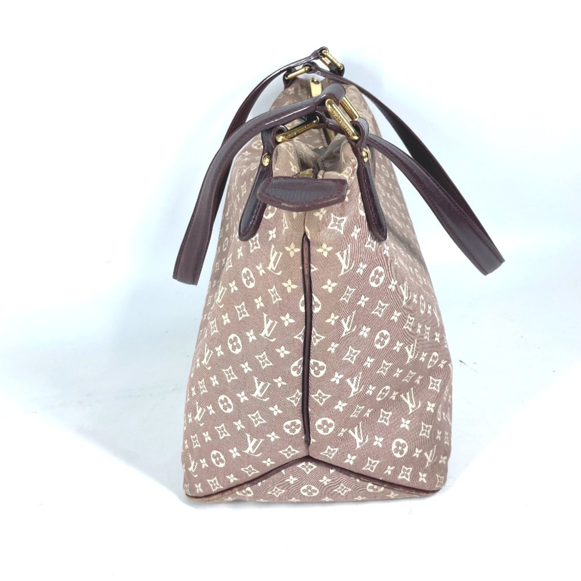 Louis Vuitton Red Color Sepia Monogram Idylle Shoulder Bag Tote Bag (Pre-Owned)