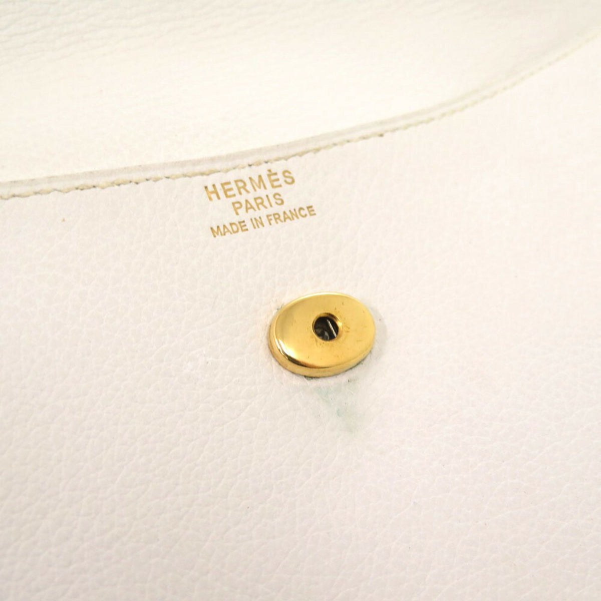 Hermes White Shoulder Bag (Pre-Owned)