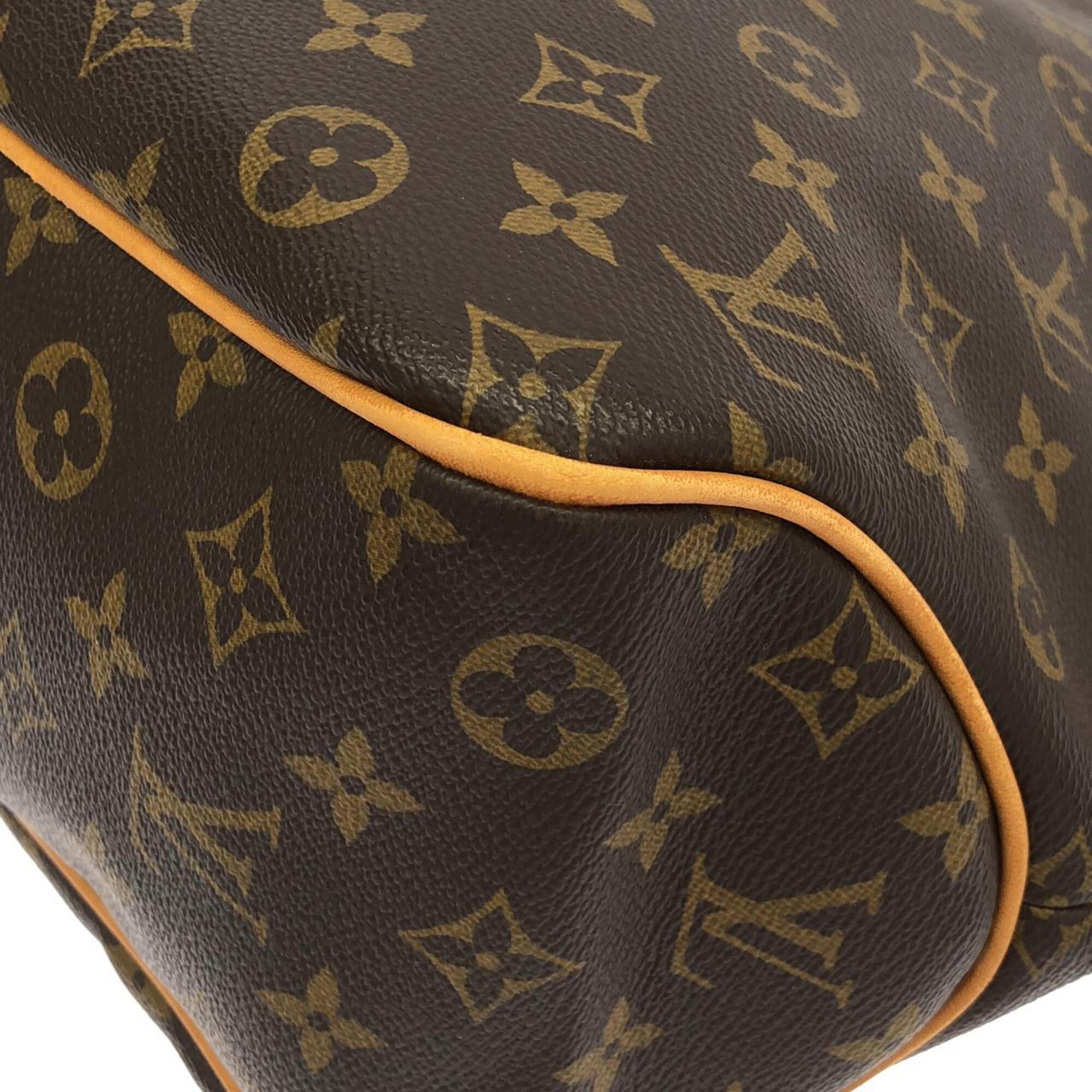 Louis Vuitton Brown Coated Canvas Shoulder Bag (Pre-Owned)