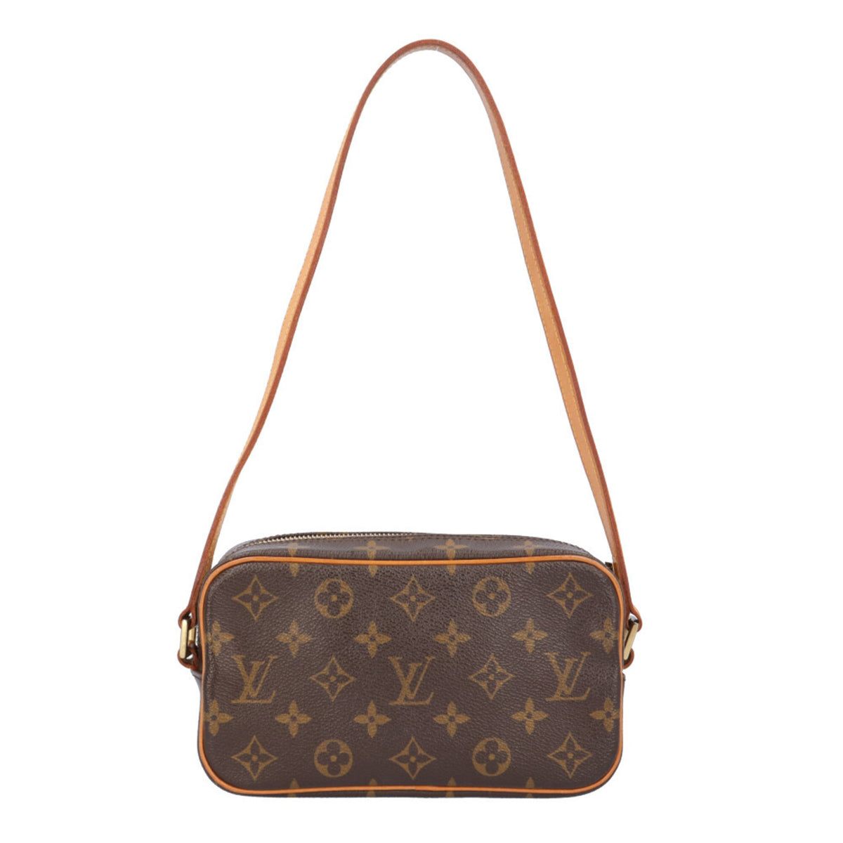 Louis Vuitton Monogram Brown Galle Monogram Monogram Pochette Shoulder Bag (Pre-Owned)