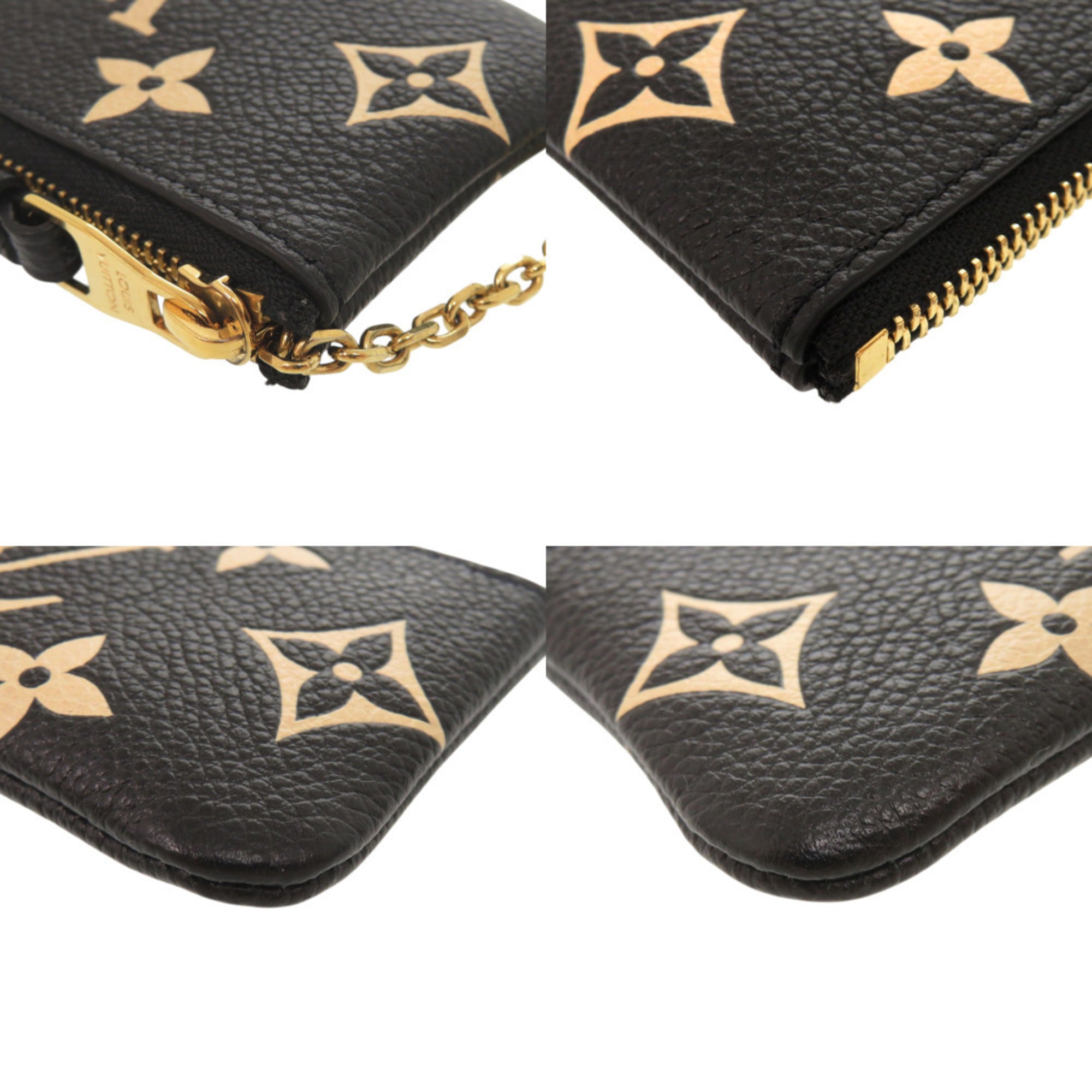 Louis Vuitton Black Noir Monogram Empreinte Coin Purse/Coin Case (Pre-Owned)
