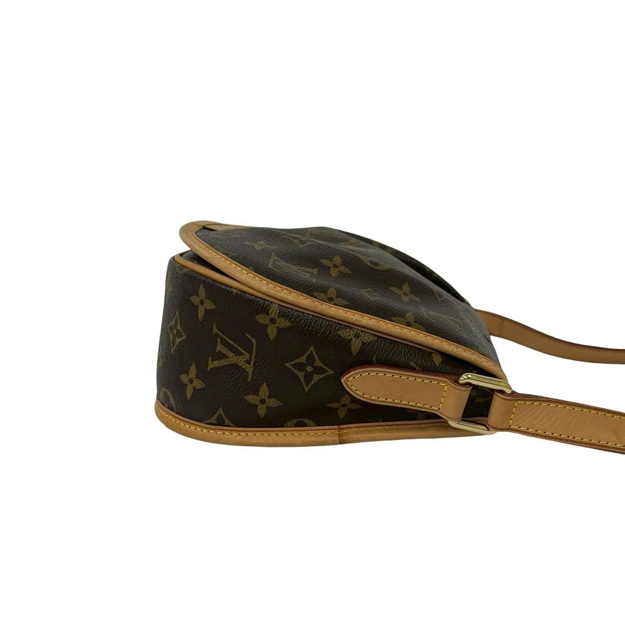 Louis Vuitton Brown Leather Pvc Pochette Shoulder Bag (Pre-Owned)