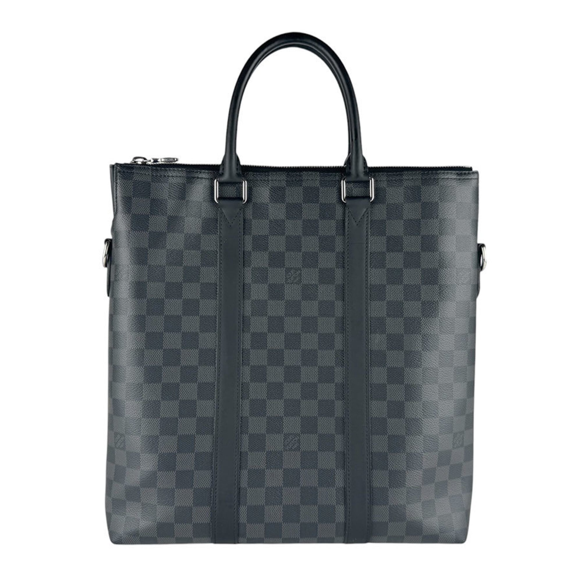 Louis Vuitton Black Damier Graphite Handbag (Pre-Owned)
