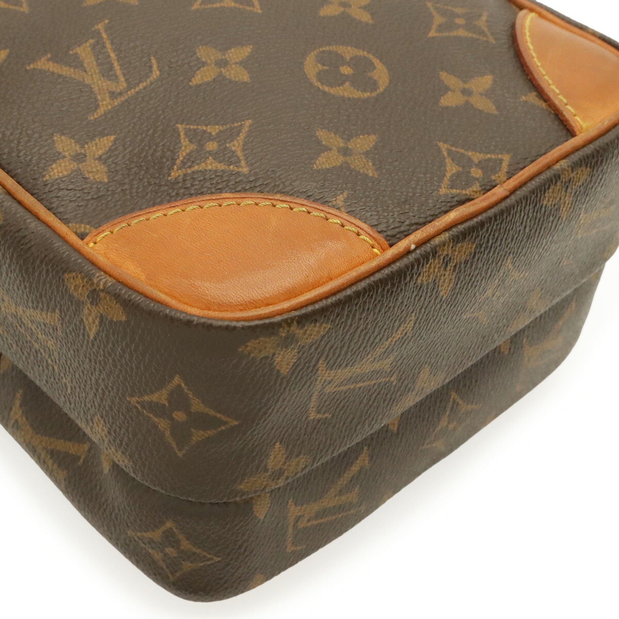 Louis Vuitton Brown Monogram Canvas Pochette Shoulder Bag (Pre-Owned)