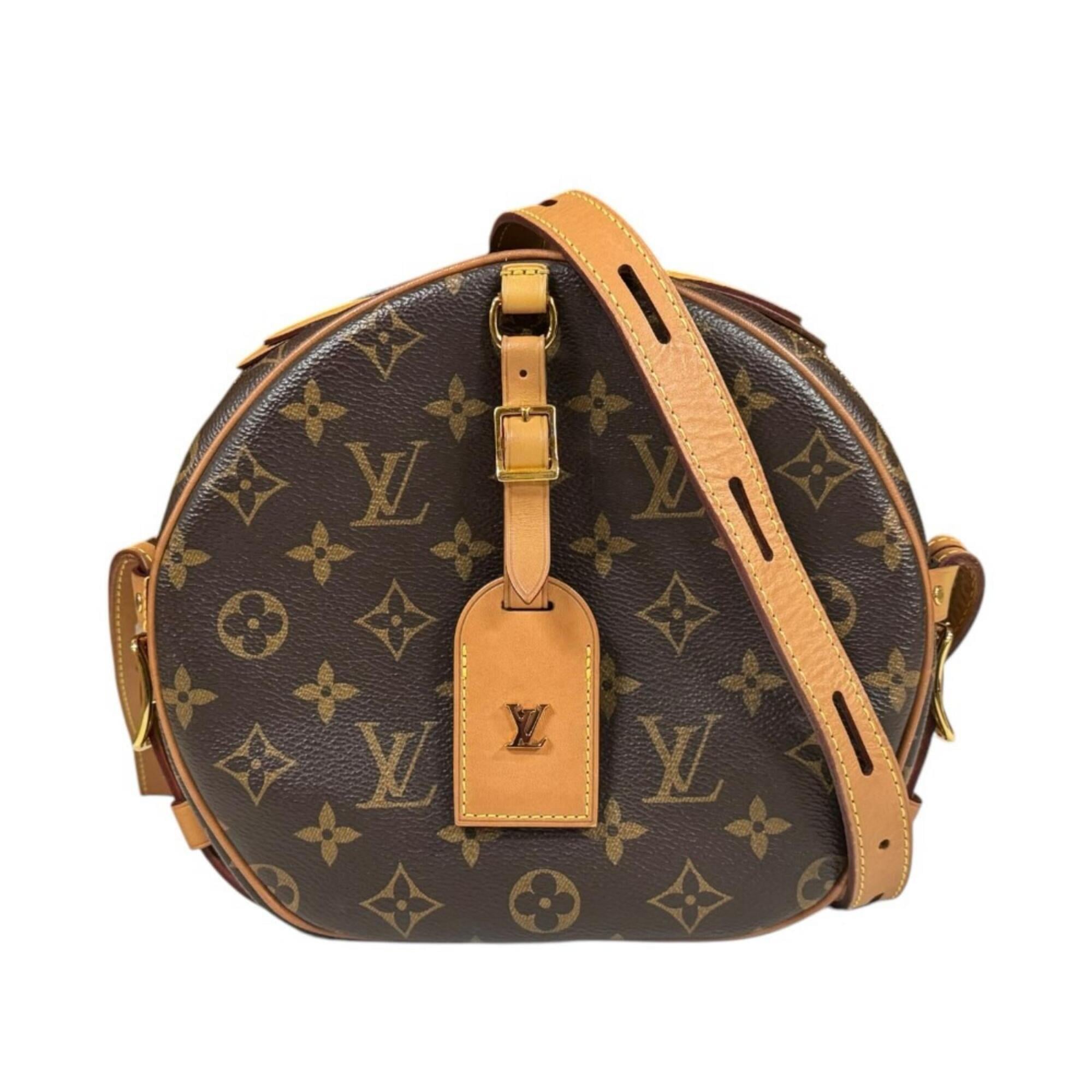 Louis Vuitton Monogram Brown Monogram Canvas Handbag Shoulder Bag (Pre-Owned)