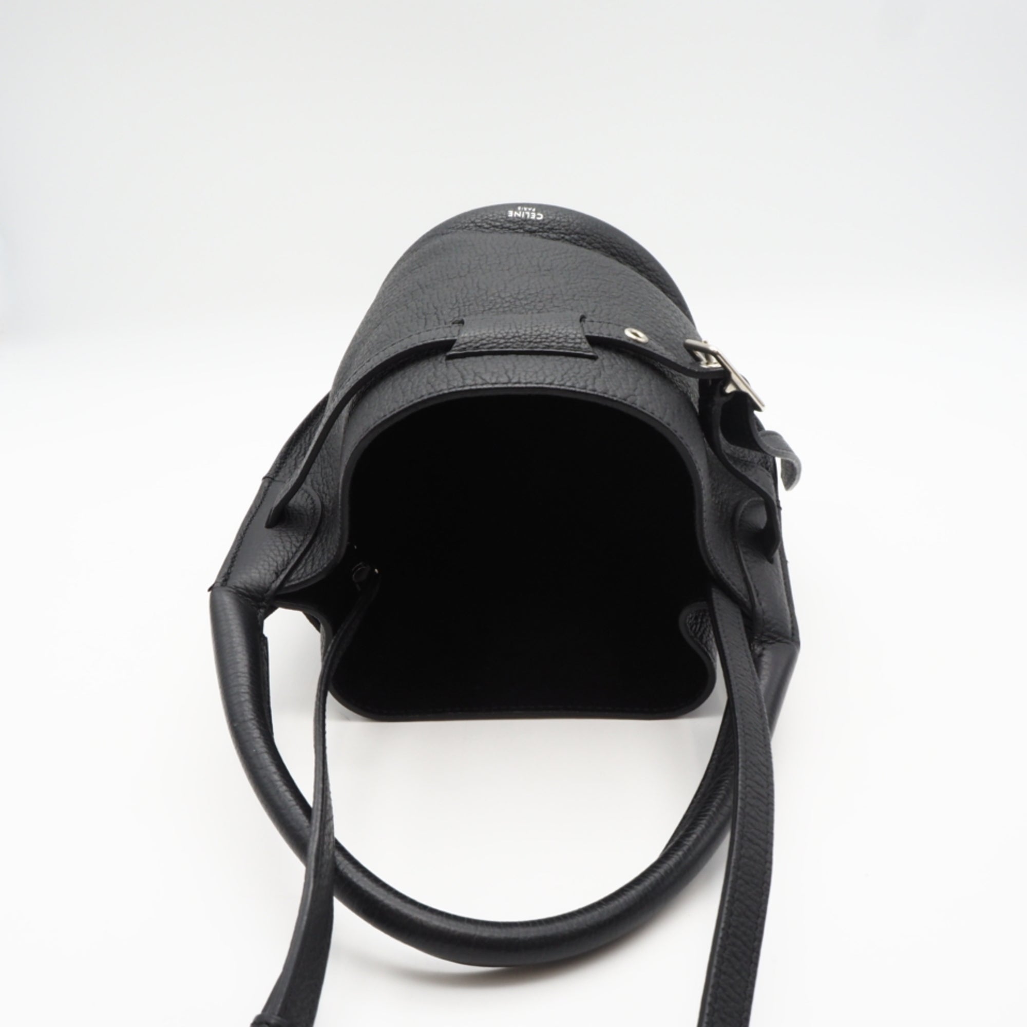 Celine Black Leather Handbag (Pre-Owned)