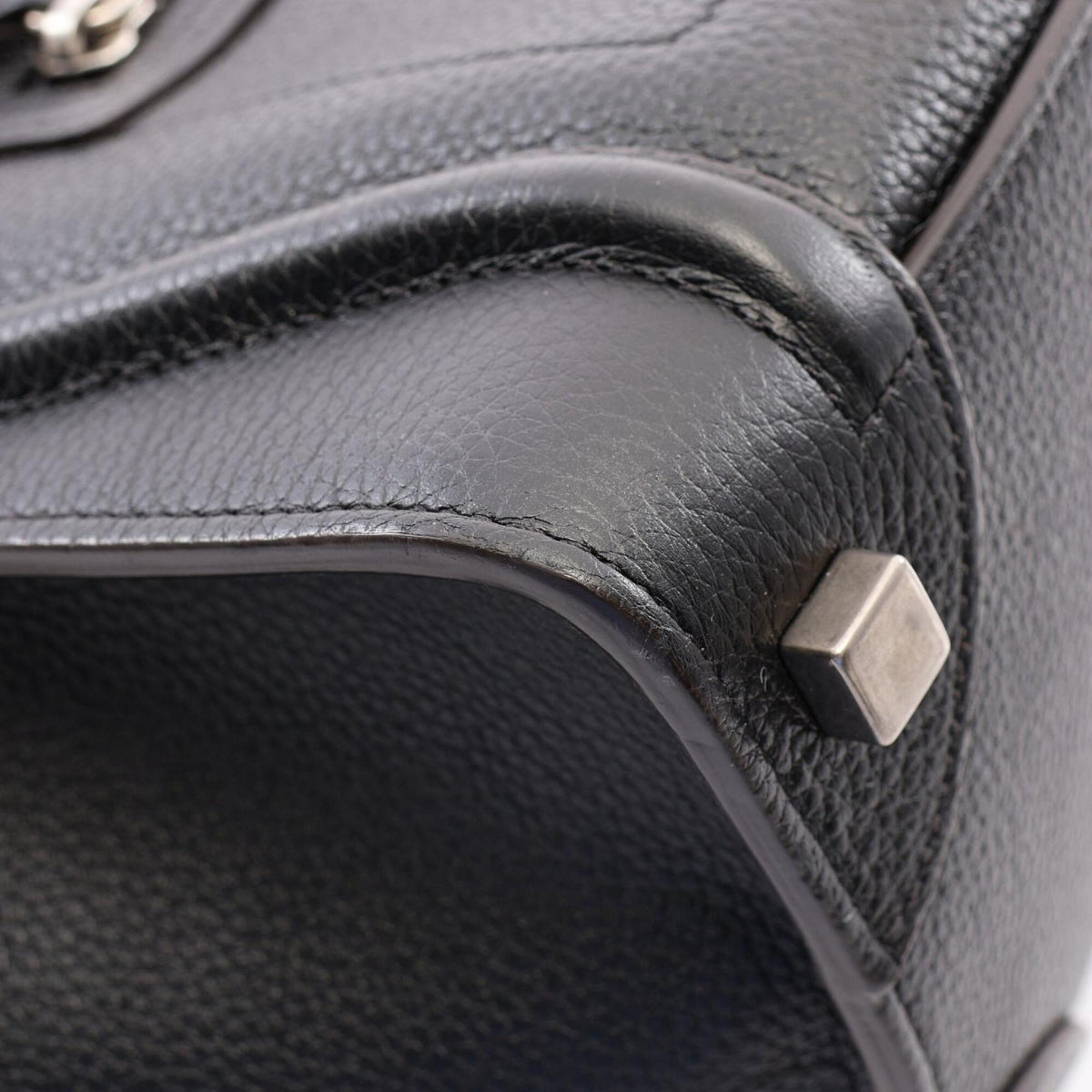 Celine Black Leather Handbag (Pre-Owned)
