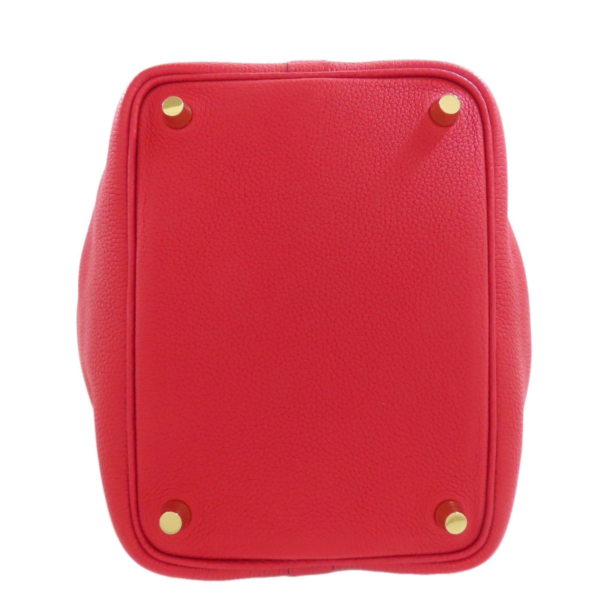 Hermes Vermilion Handbag (Pre-Owned)