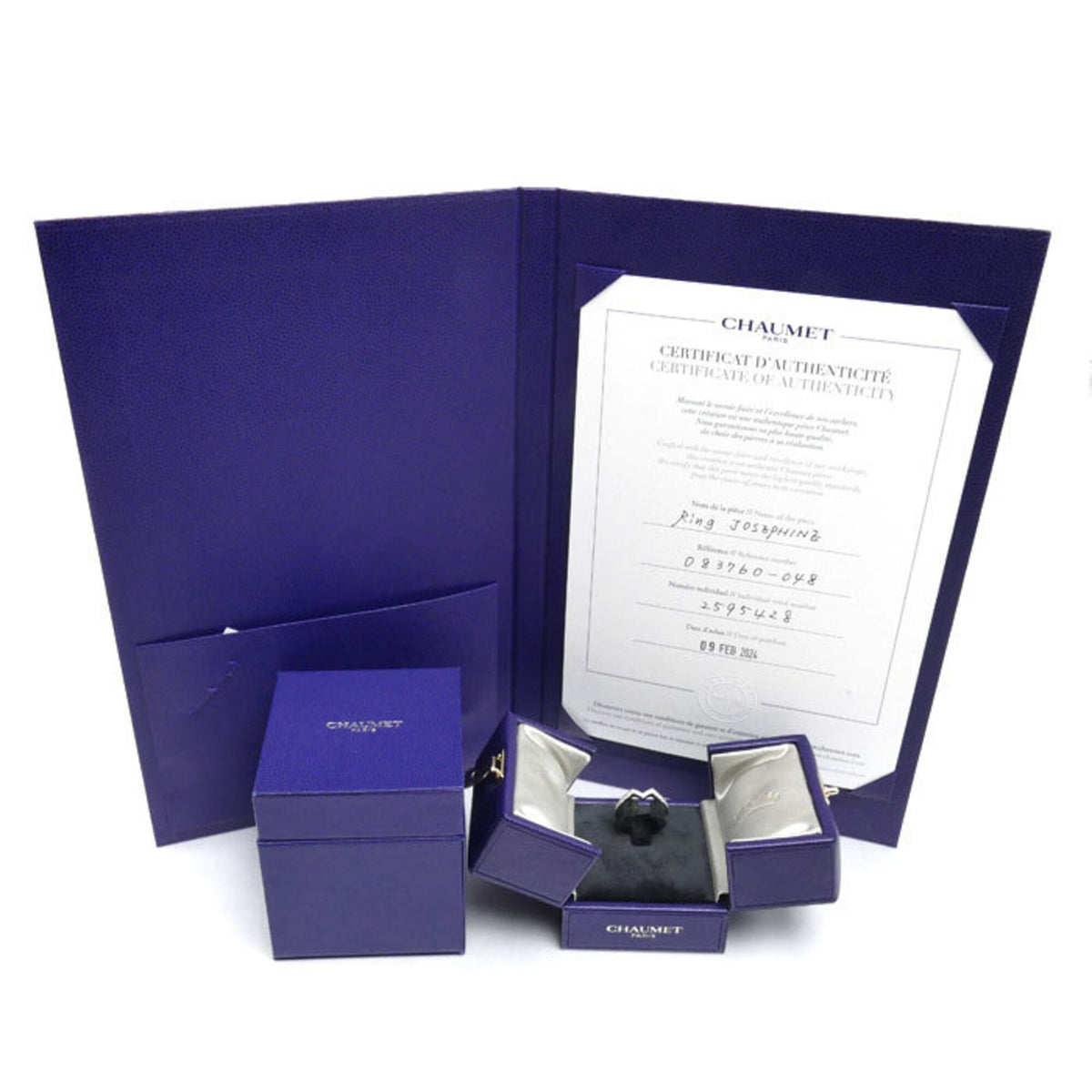 Chaumet Platinum 950 Band Ring (Pre-Owned)