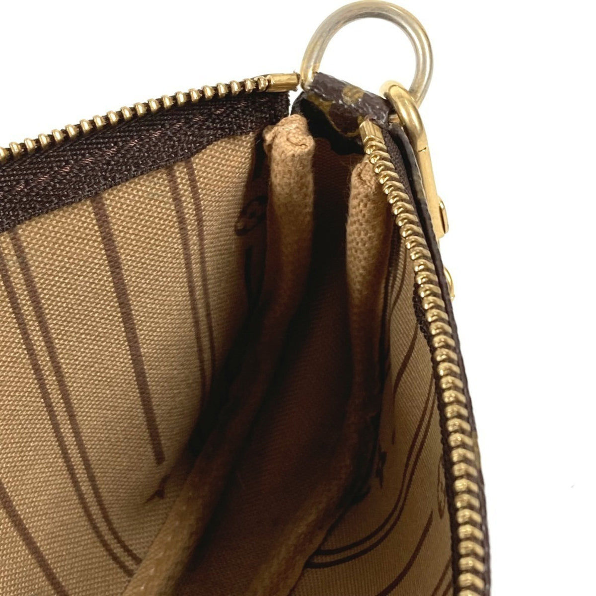 Louis Vuitton Monogram Brown Monogram Handbag Pochette (Pre-Owned)