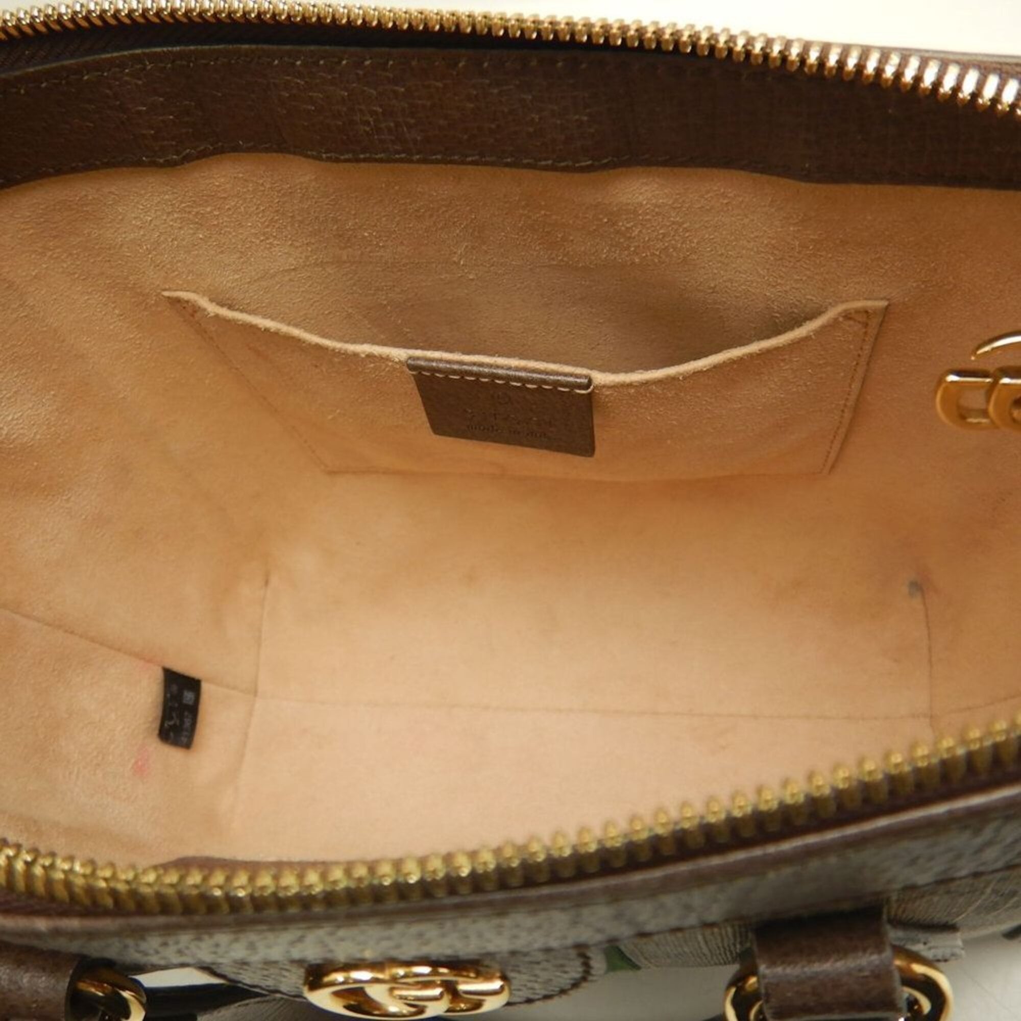 Gucci Beige Gg Supreme Tote Bag (Pre-Owned)