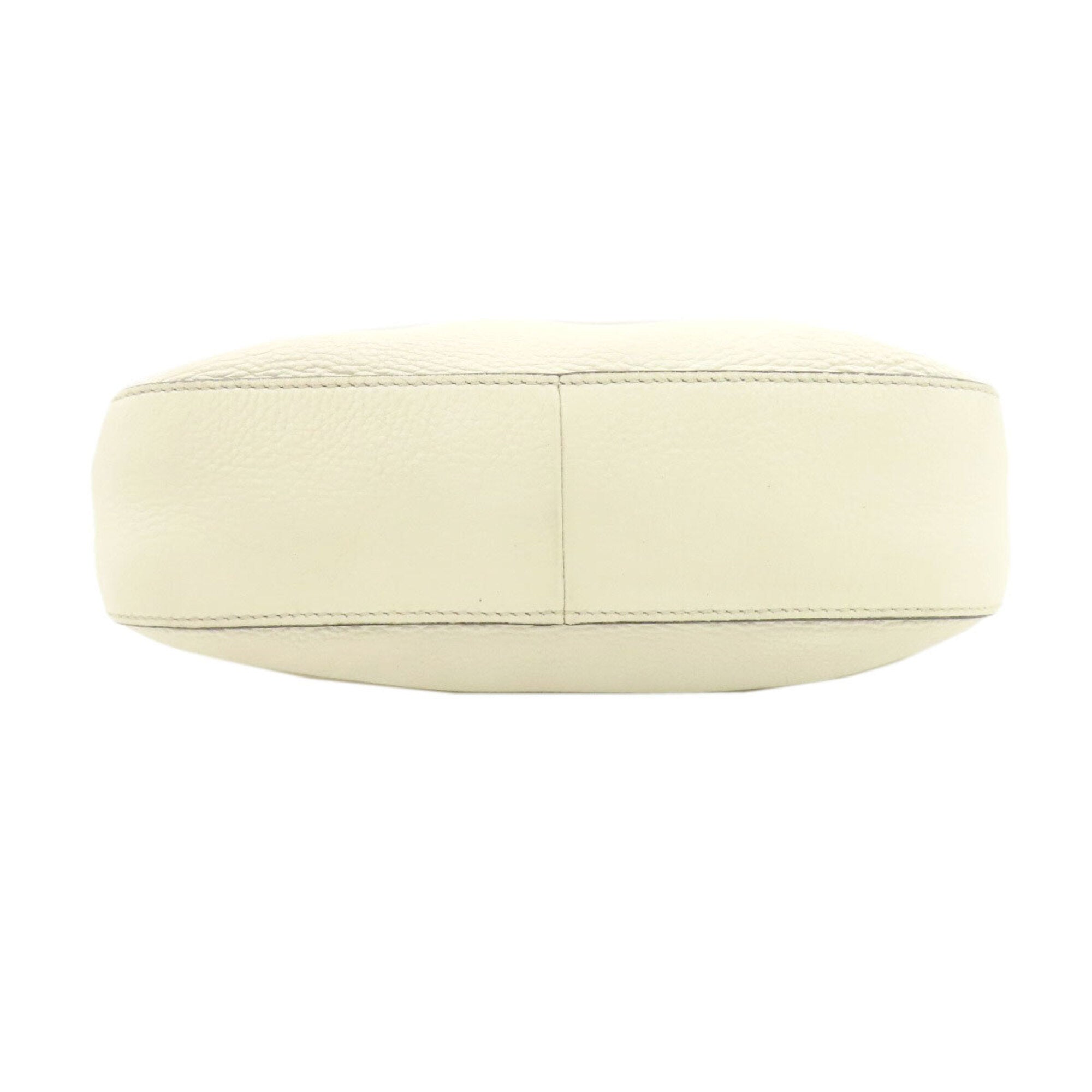 Prada White Leather Shoulder Bag (Pre-Owned)