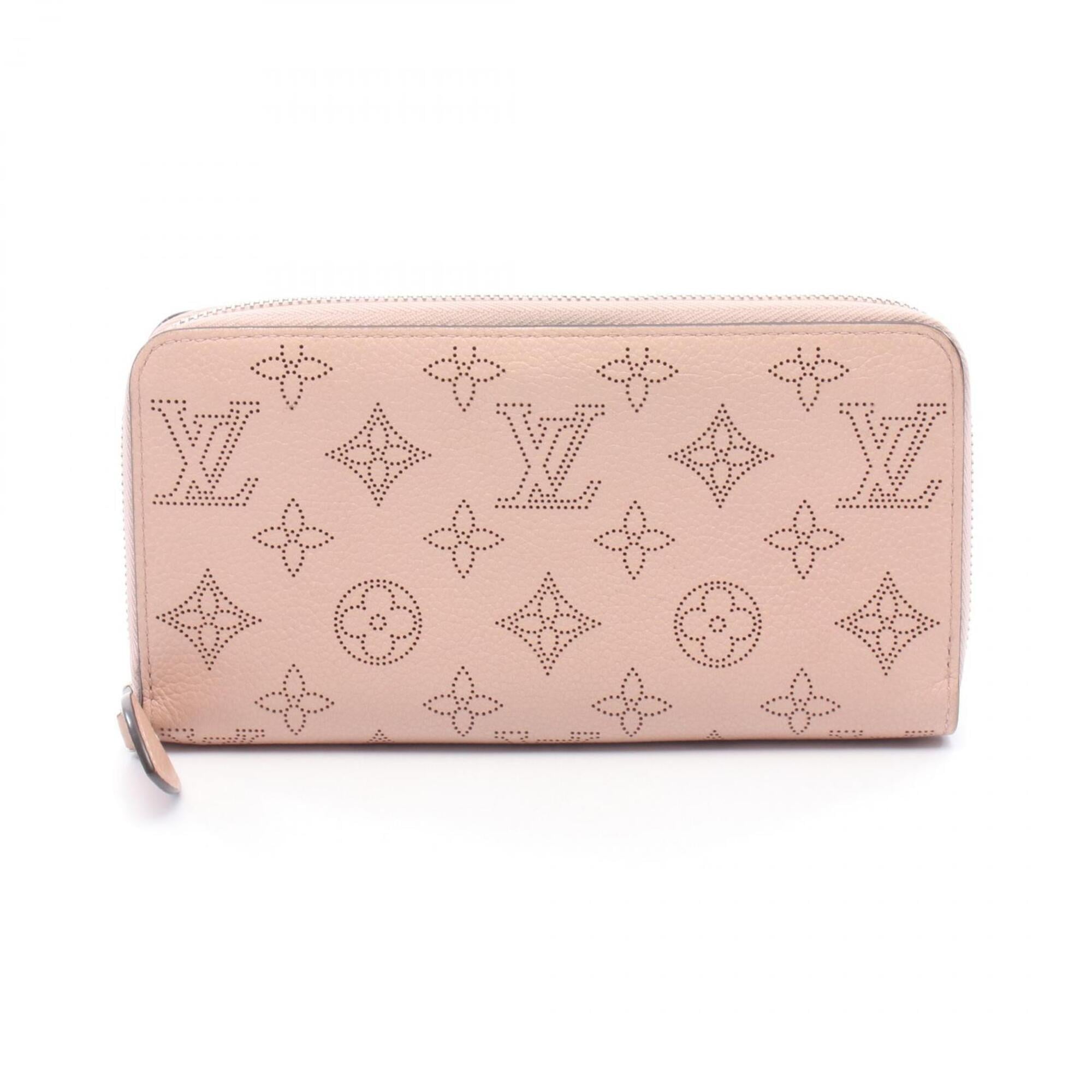 Louis Vuitton Magnolia Pink Mahina Leather Long Wallet (Bi-Fold) (Pre-Owned)