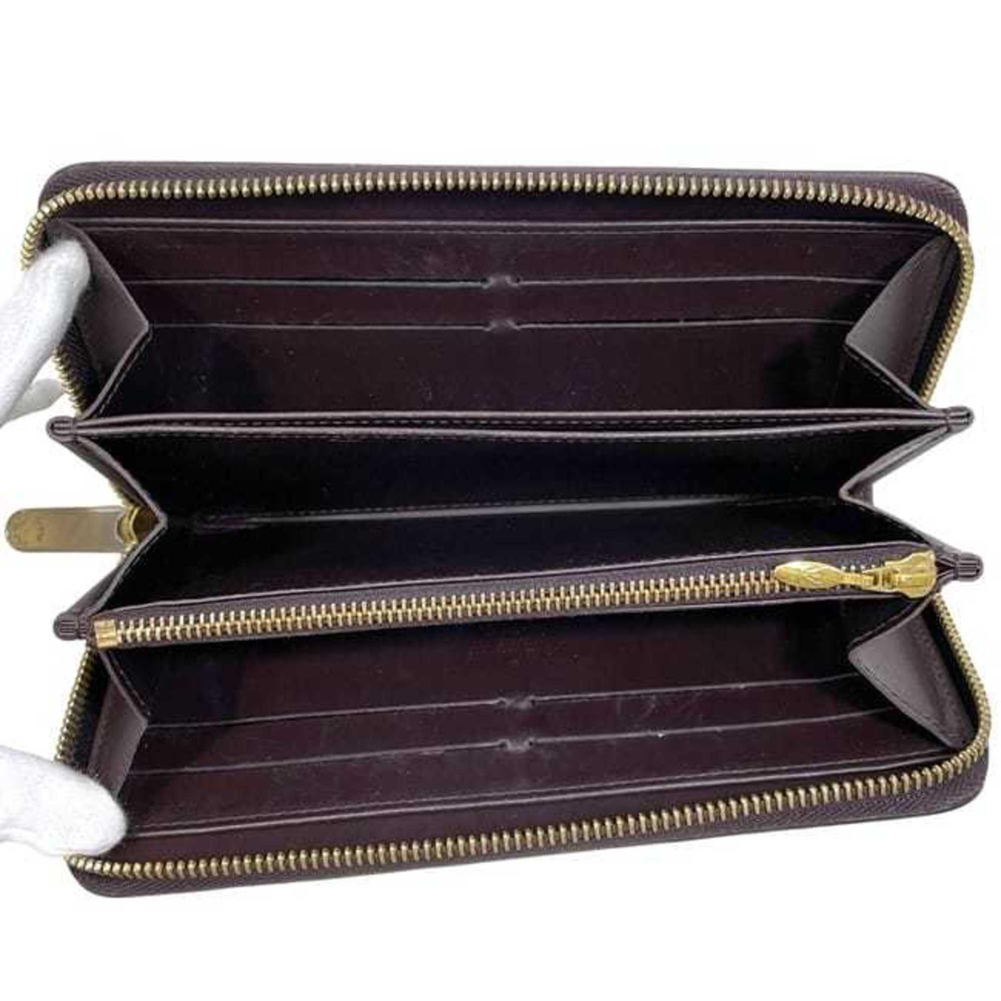 Louis Vuitton Amarante Wine Monogram Vernis Long Wallet (Bi-Fold) (Pre-Owned)