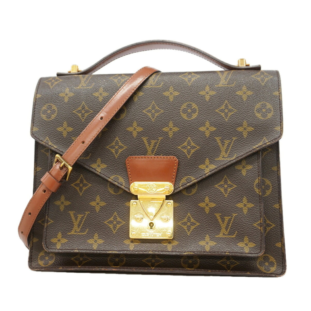 Louis Vuitton Brown Handbag (Pre-Owned)