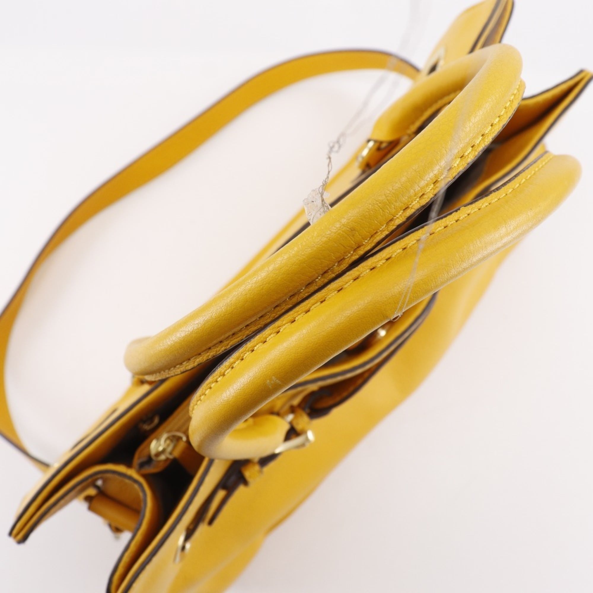 Michael Kors Yellow Leather Handbag (Pre-Owned)