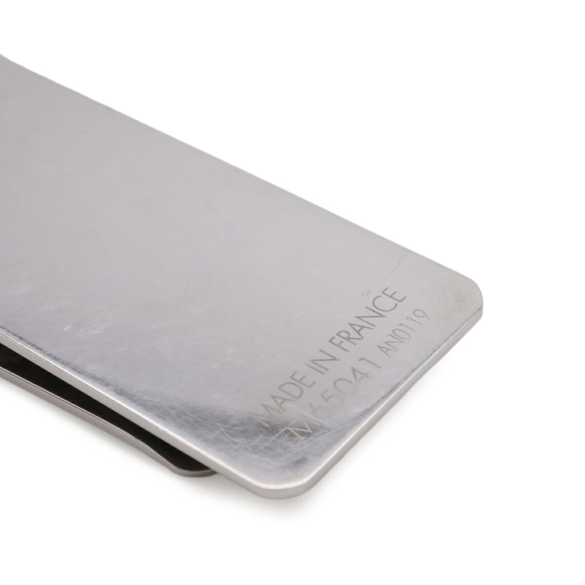 Louis Vuitton Silver Stainless Steel Money Clip (Pre-Owned)