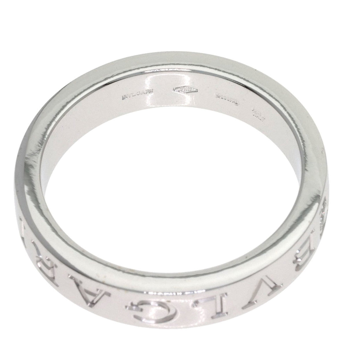 Bvlgari White Gold (18K) Band Ring (Pre-Owned)