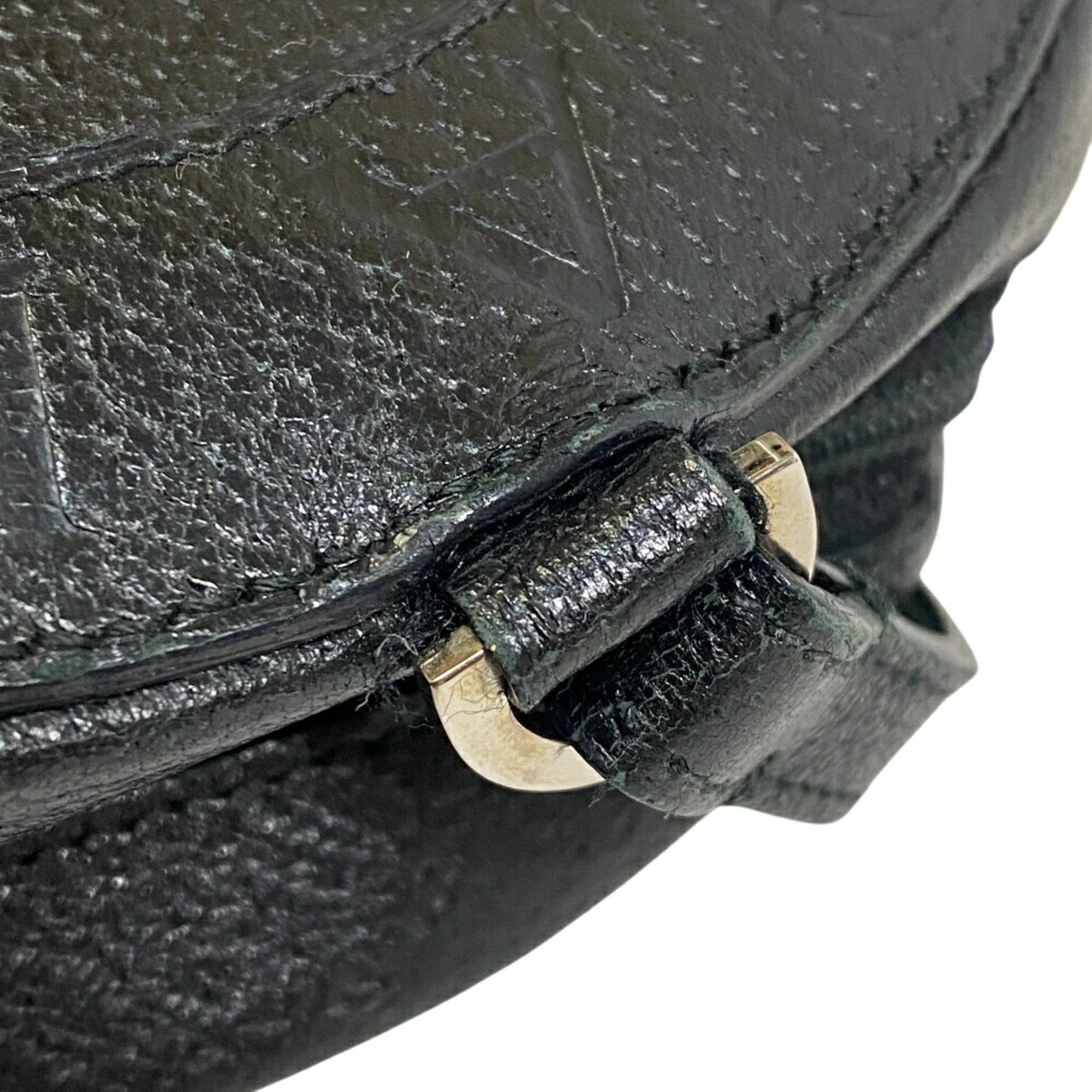 Bvlgari Black Leather Shoulder Bag (Pre-Owned)