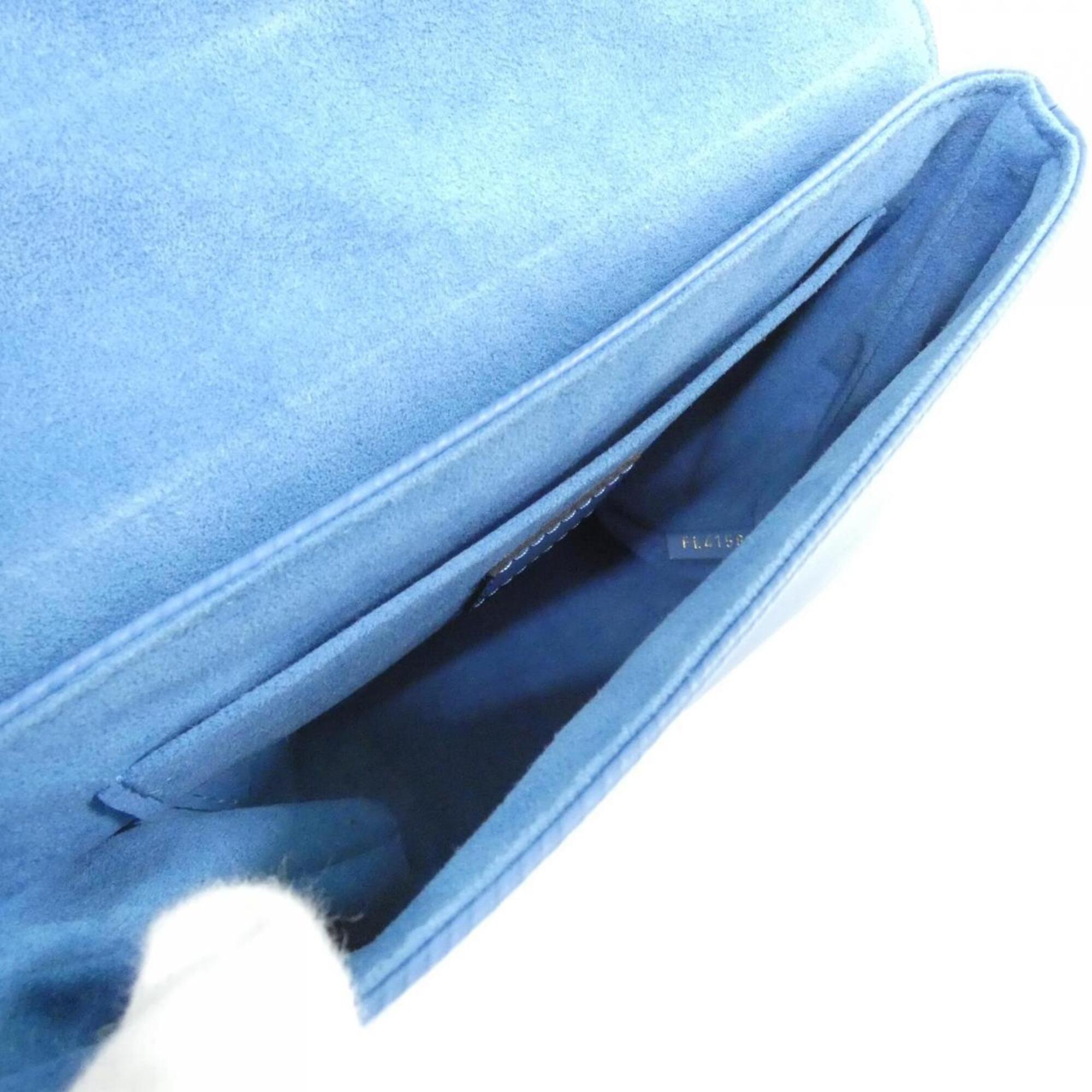 Louis Vuitton Epi Blue Jean Leather Handbag (Pre-Owned)