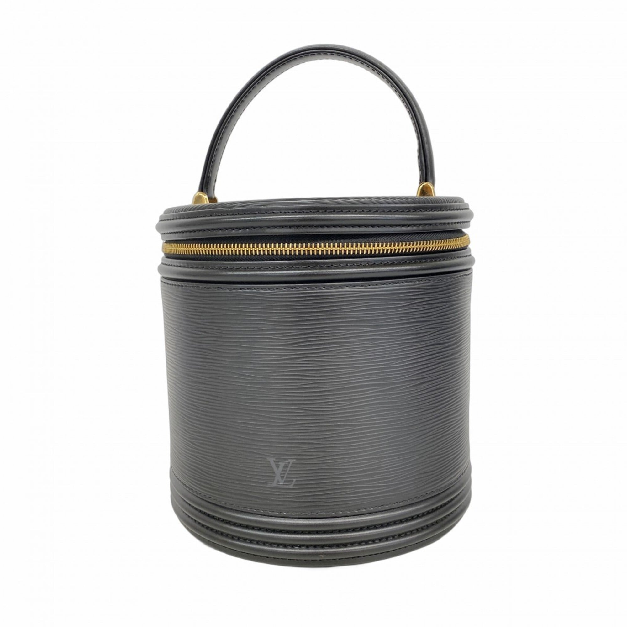 Louis Vuitton Noir Handbag (Pre-Owned)