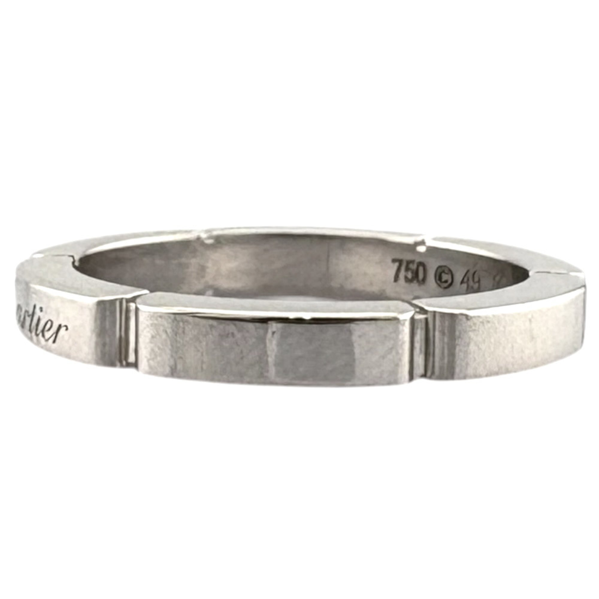Cartier Silver White Gold (18K) Band Ring (Pre-Owned)