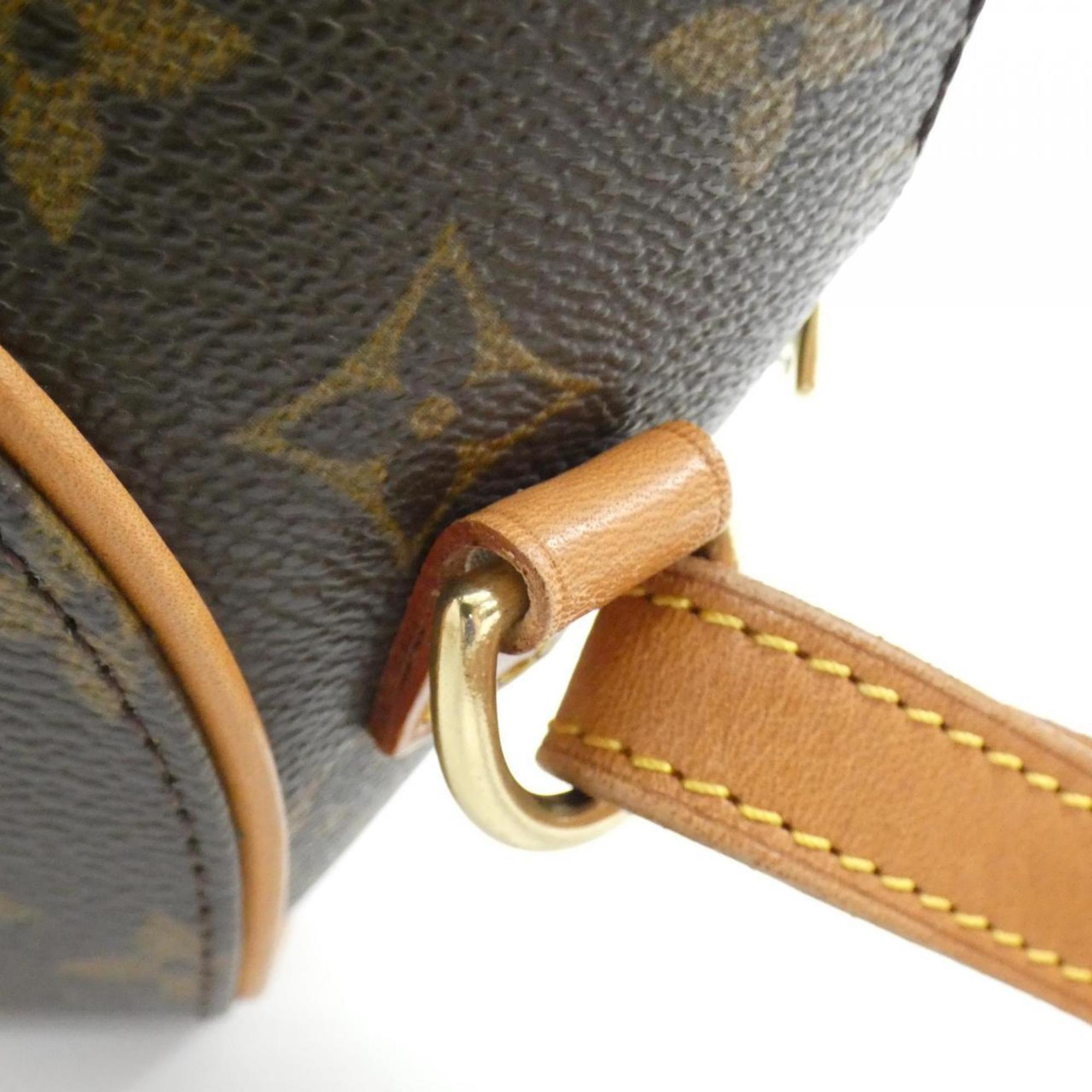 Louis Vuitton Marron Coated Canvas Backpack (Pre-Owned)