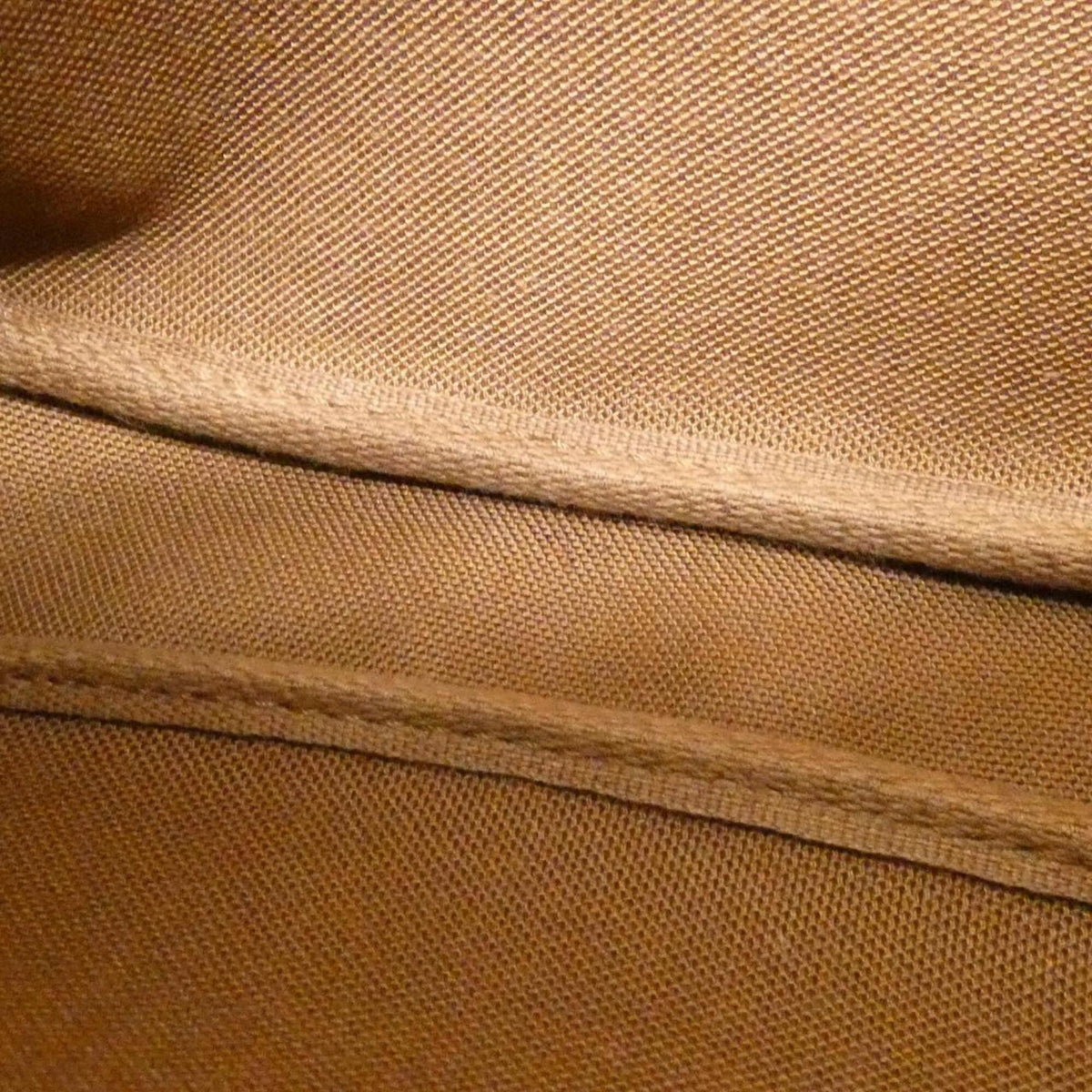 Louis Vuitton Brown Coated Canvas Pochette Pouch (Pre-Owned)
