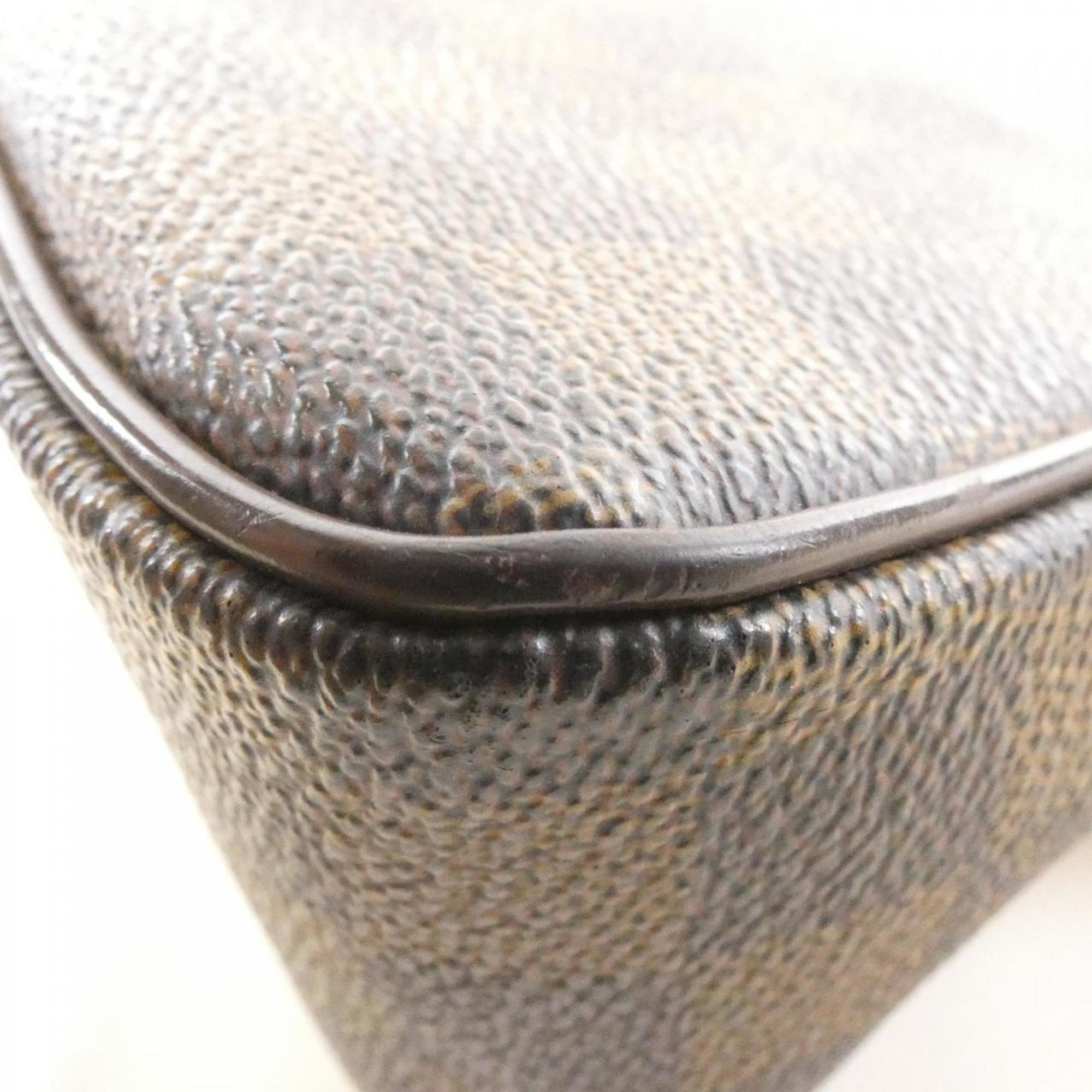 Louis Vuitton Brown Coated Canvas Shoulder Bag (Pre-Owned)