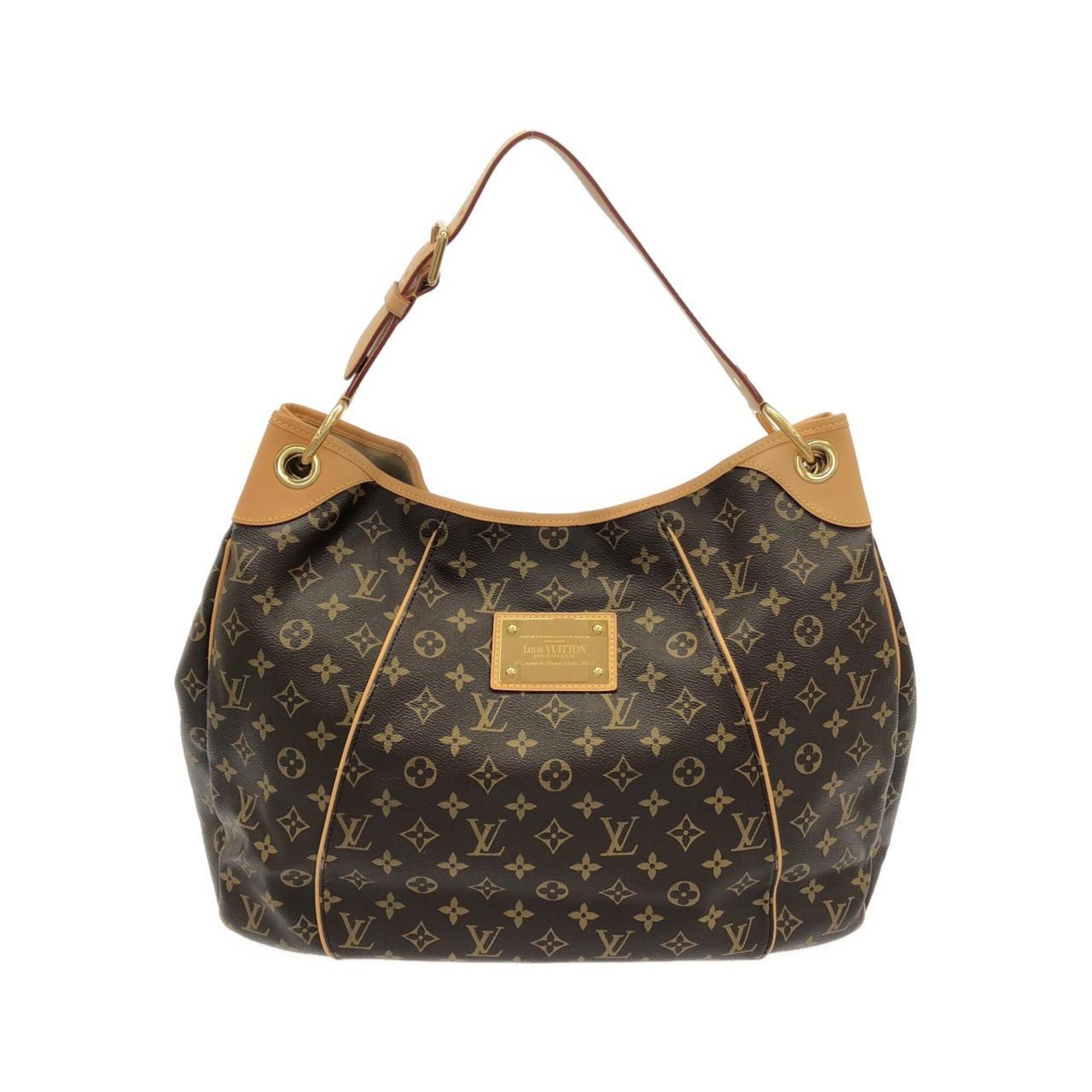 Louis Vuitton Monogram Marron Coated Canvas Shoulder Bag (Pre-Owned)